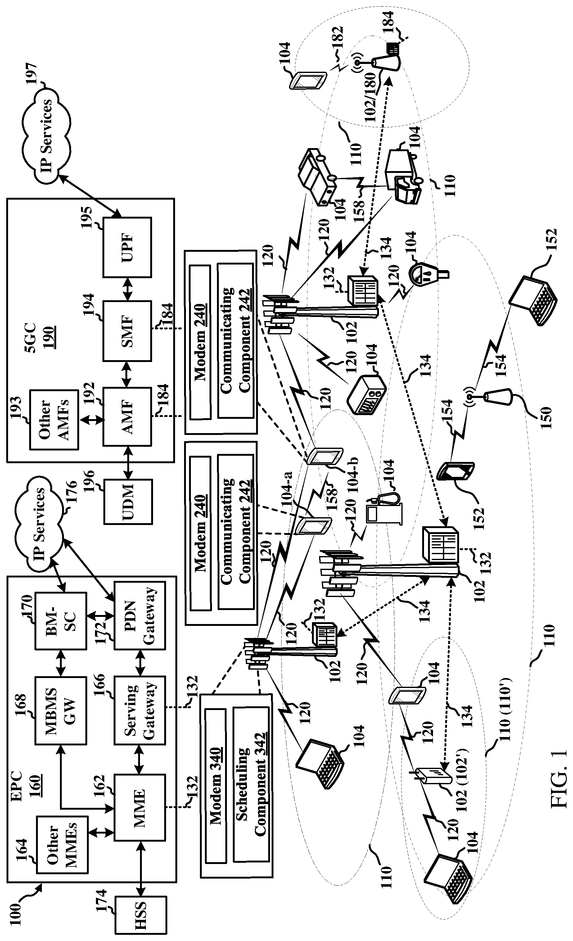 Patent US12316462 — Techniques for determining feedback timing capability in sidelink wireless communications — Figure 1