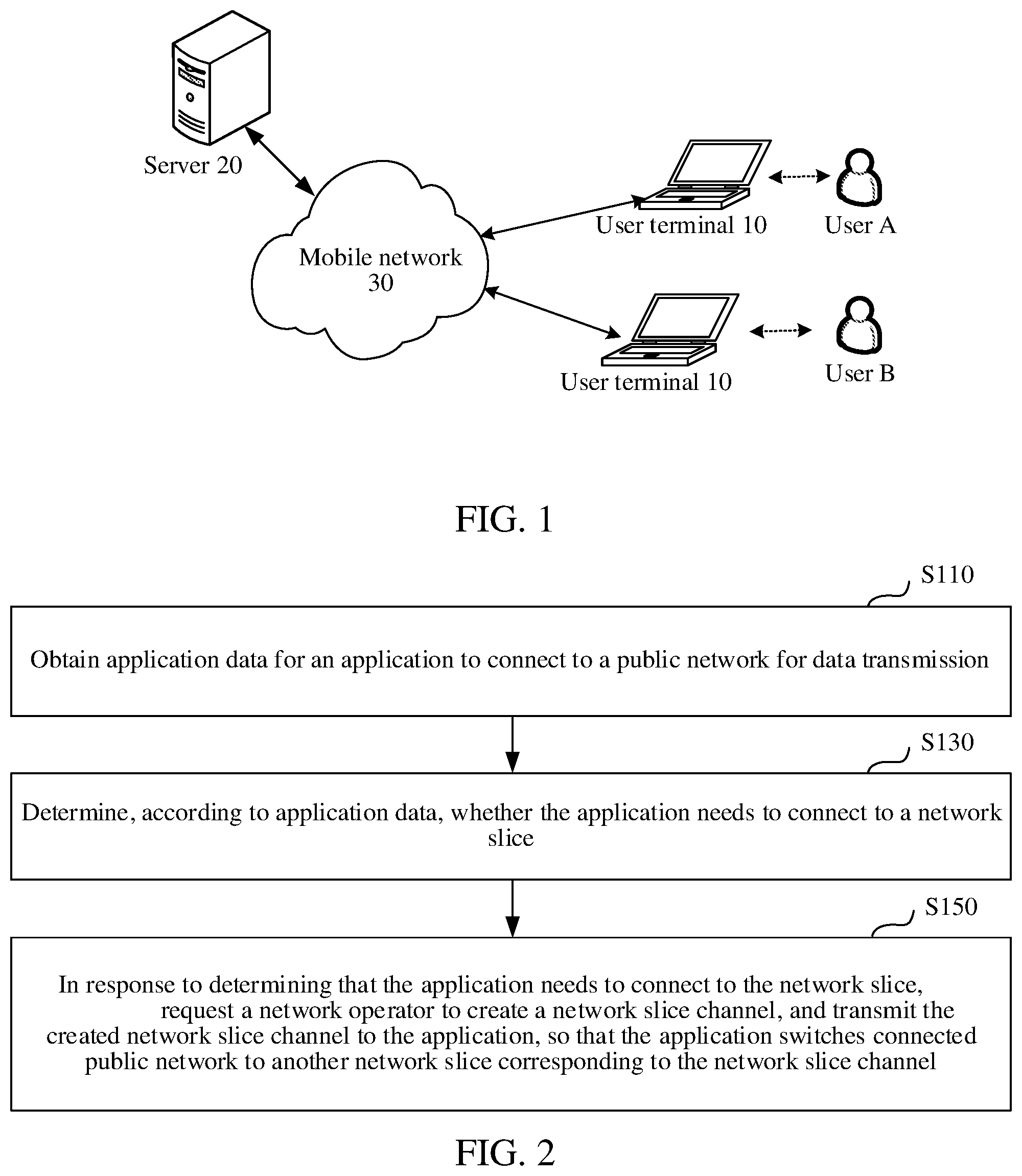 Patent US12316503 — Data communication method and apparatus, electronic device, and storage medium — Figure 1