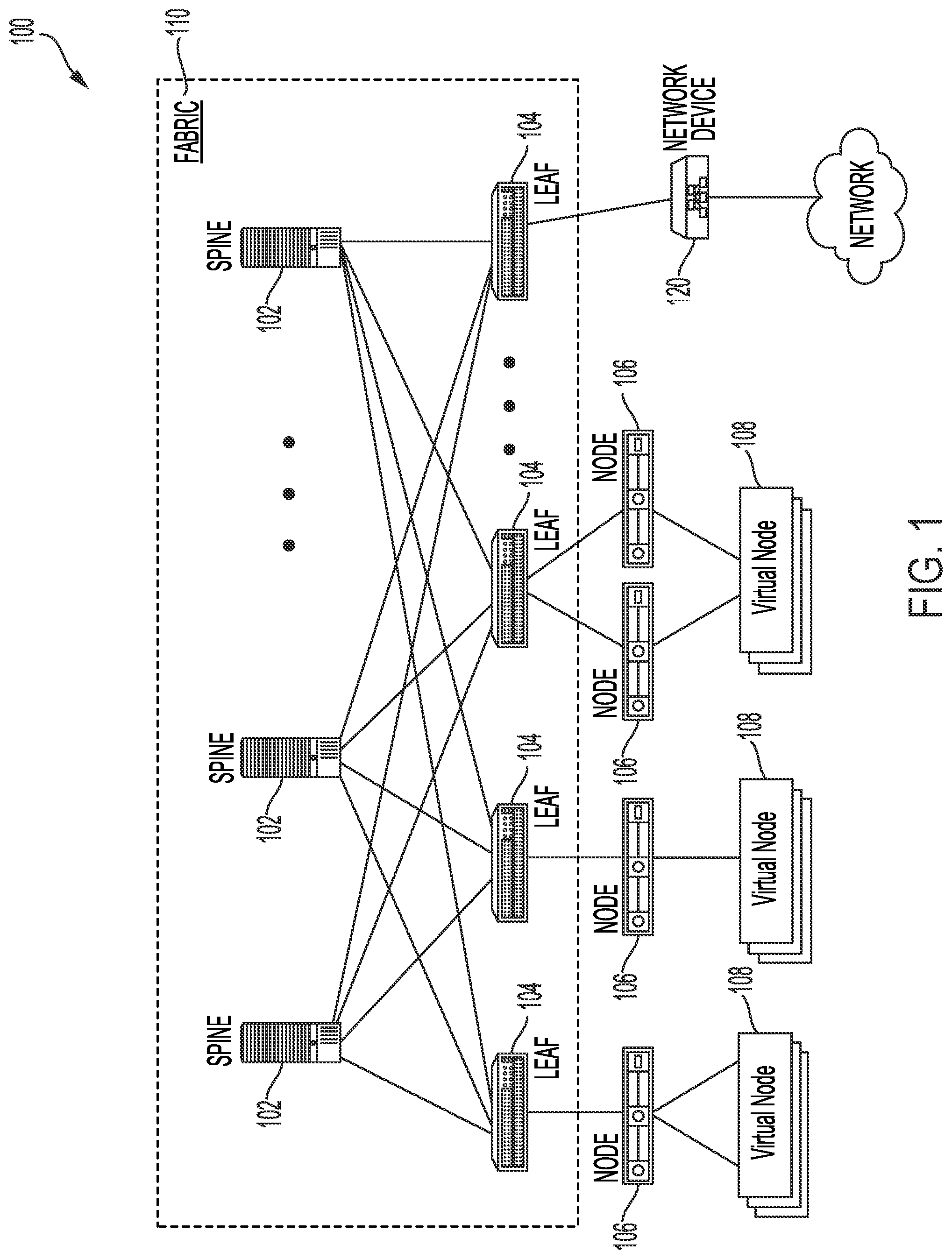 Patent US12316536 — Multiprotocol label switching (MPLS) data plane header extensions — Figure 1