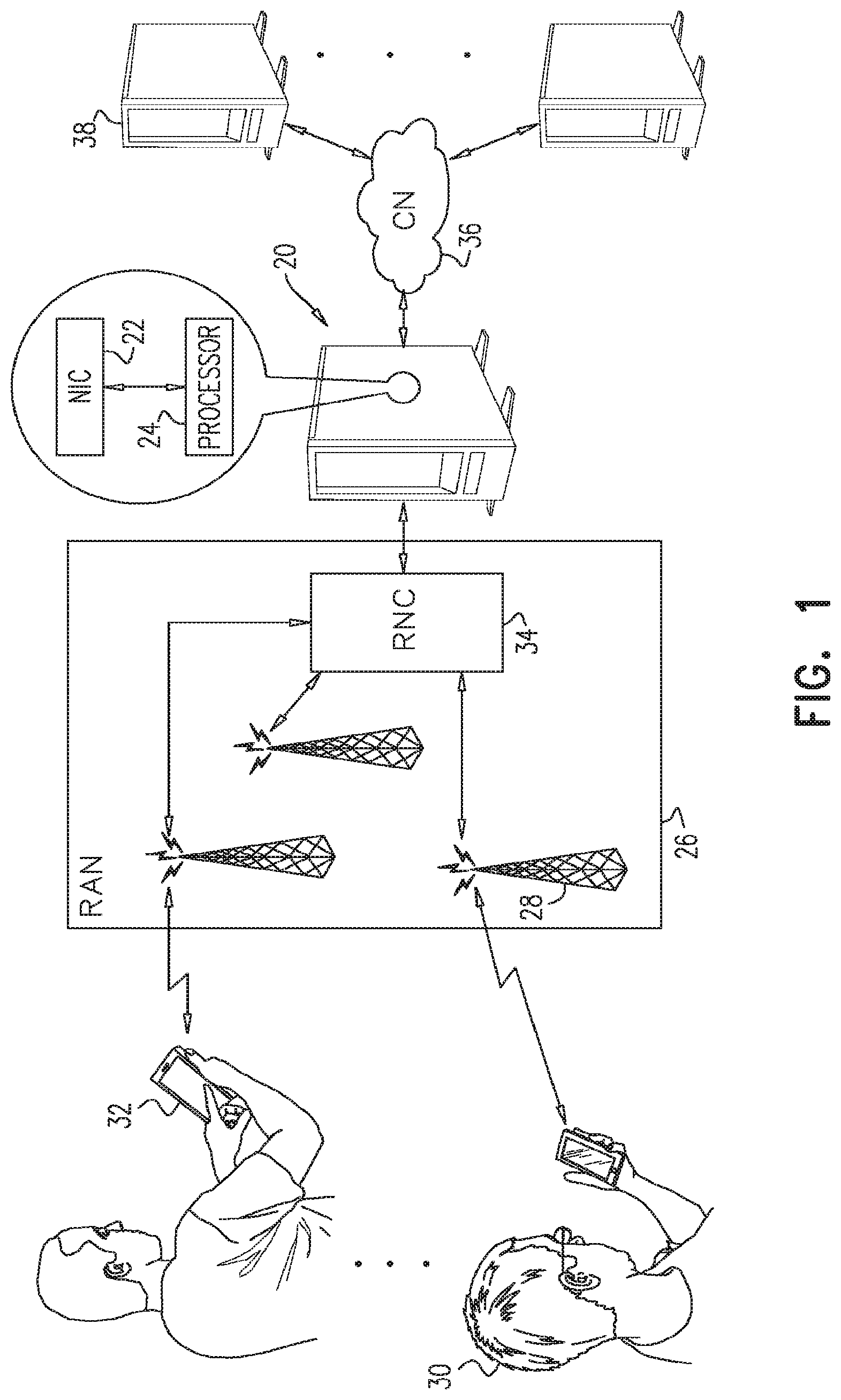 Patent US12316694 — Maximum sustainable encoding bit rates for video downloads — Figure 1