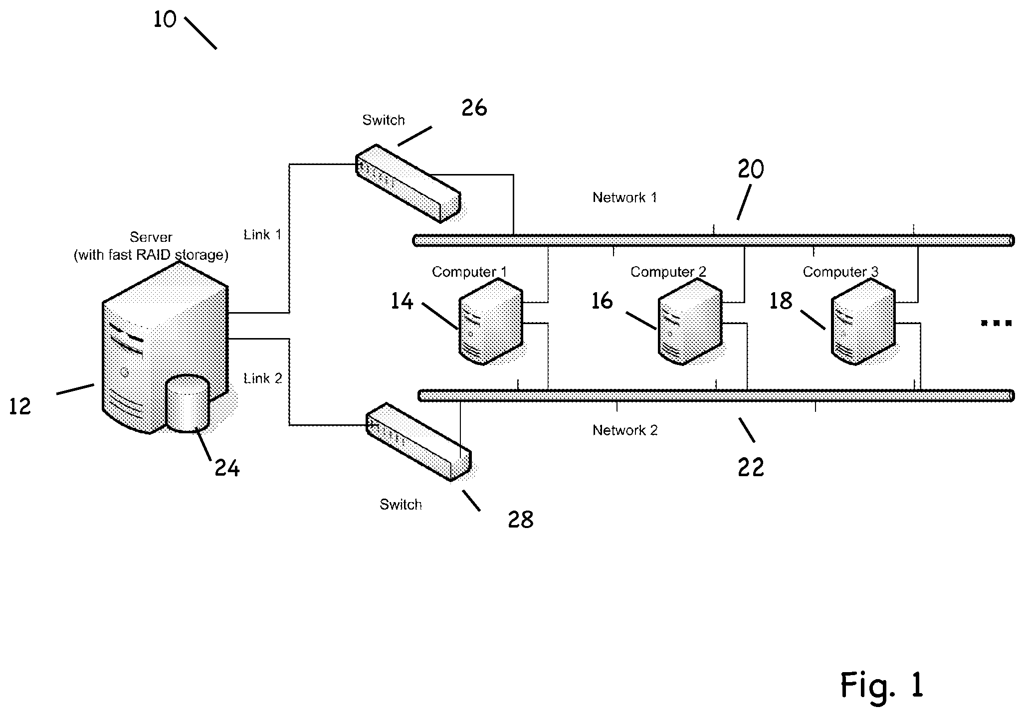 Patent US12316699 Figure 1 – Fast file server methods and systems