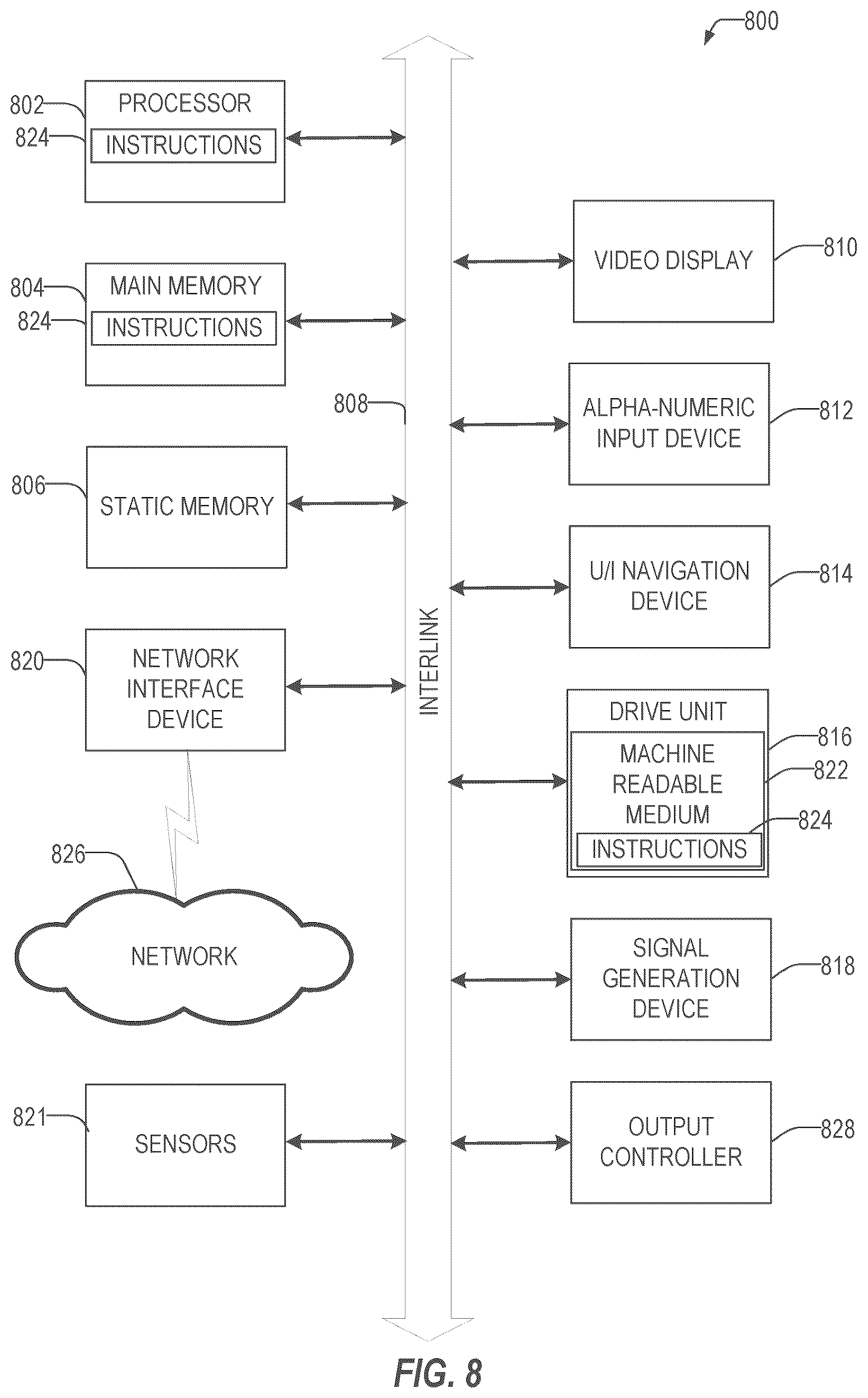 Patent US12316708 Figure 8 – Server initiated communication session join after endpoint status check failure