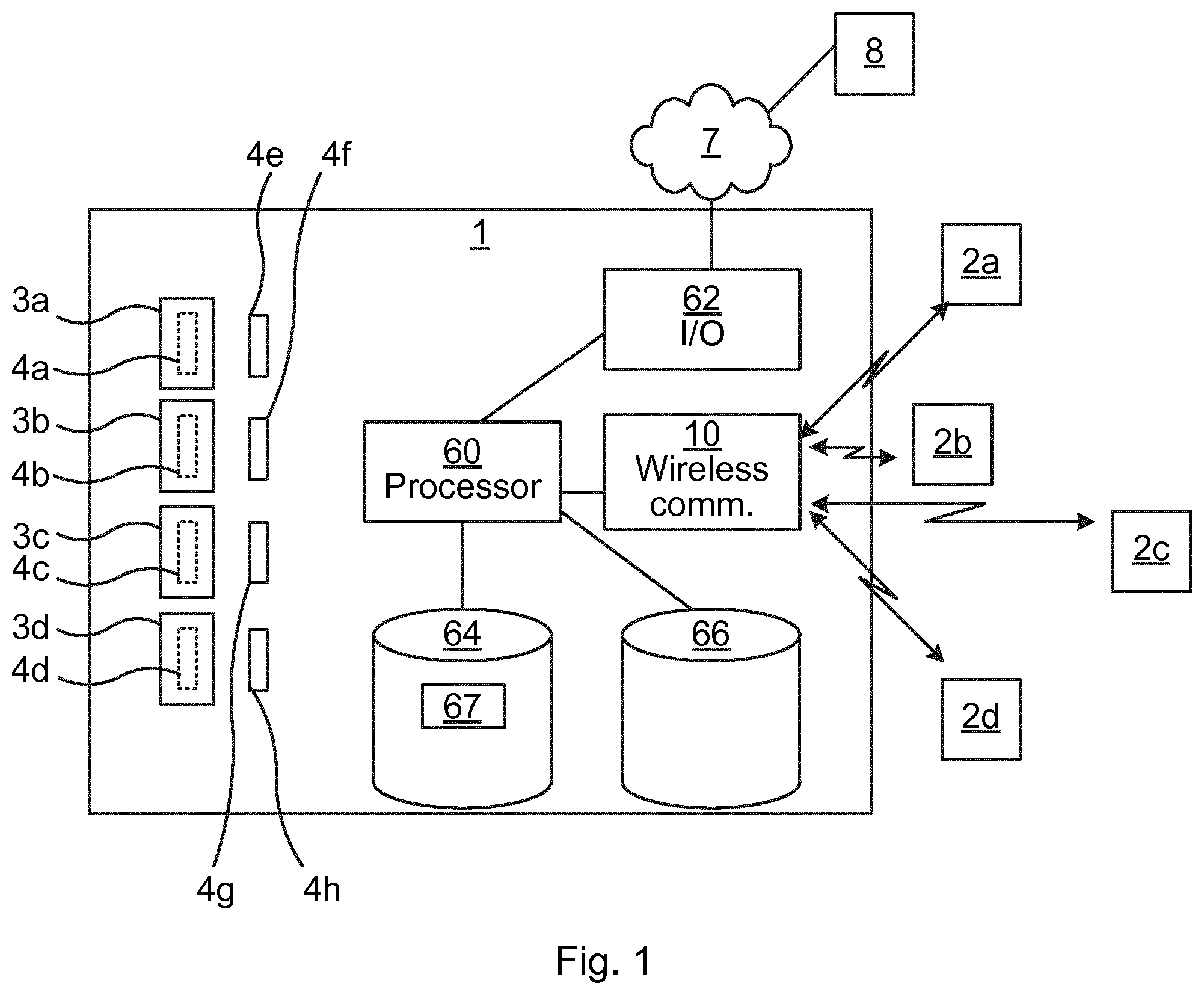 Patent US12316760 — Providing connectivity for a plurality of IoT devices — Figure 1
