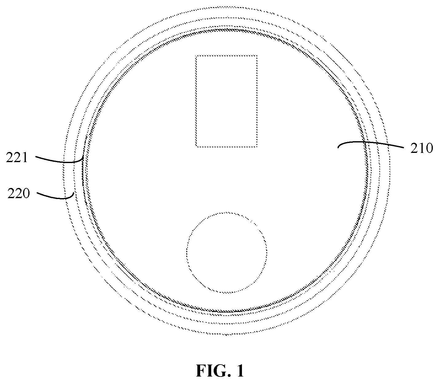 Patent US12316794 Figure 1 – Electronic device