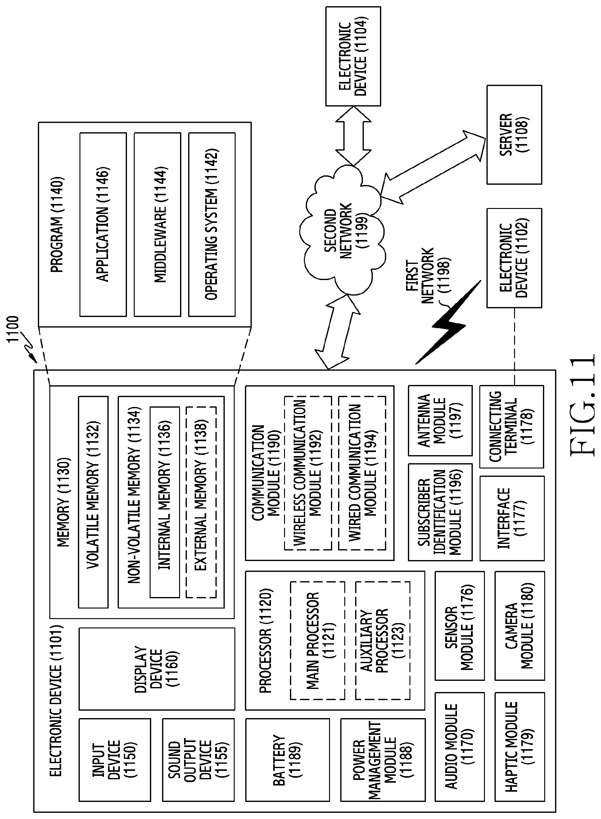Patent US12316796 Figure 13 – Structure for applying millimeter wave antenna module to foldable electronic device