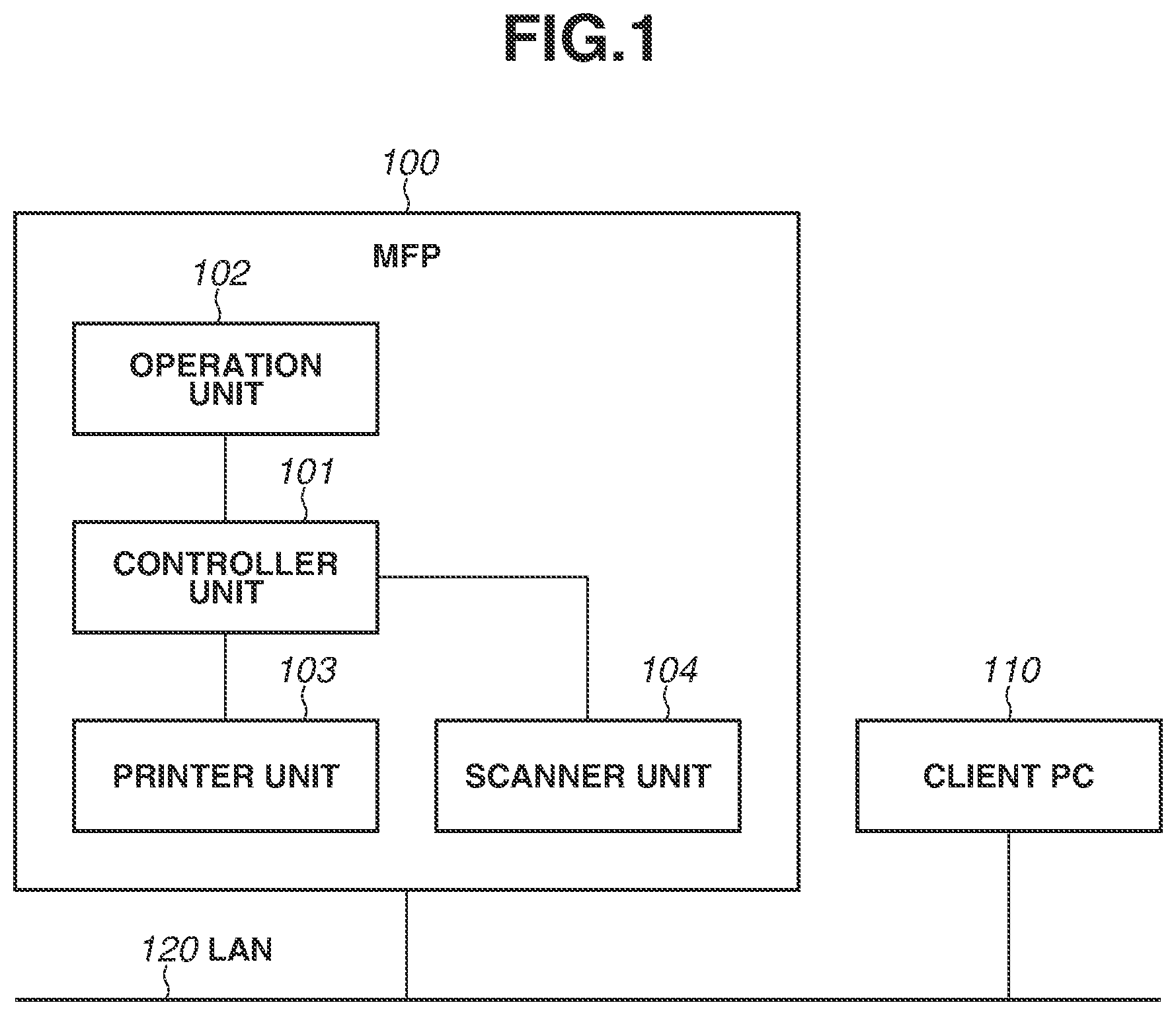 Patent US12316818 — Information processing apparatus, information processing method, and storage medium — Figure 1