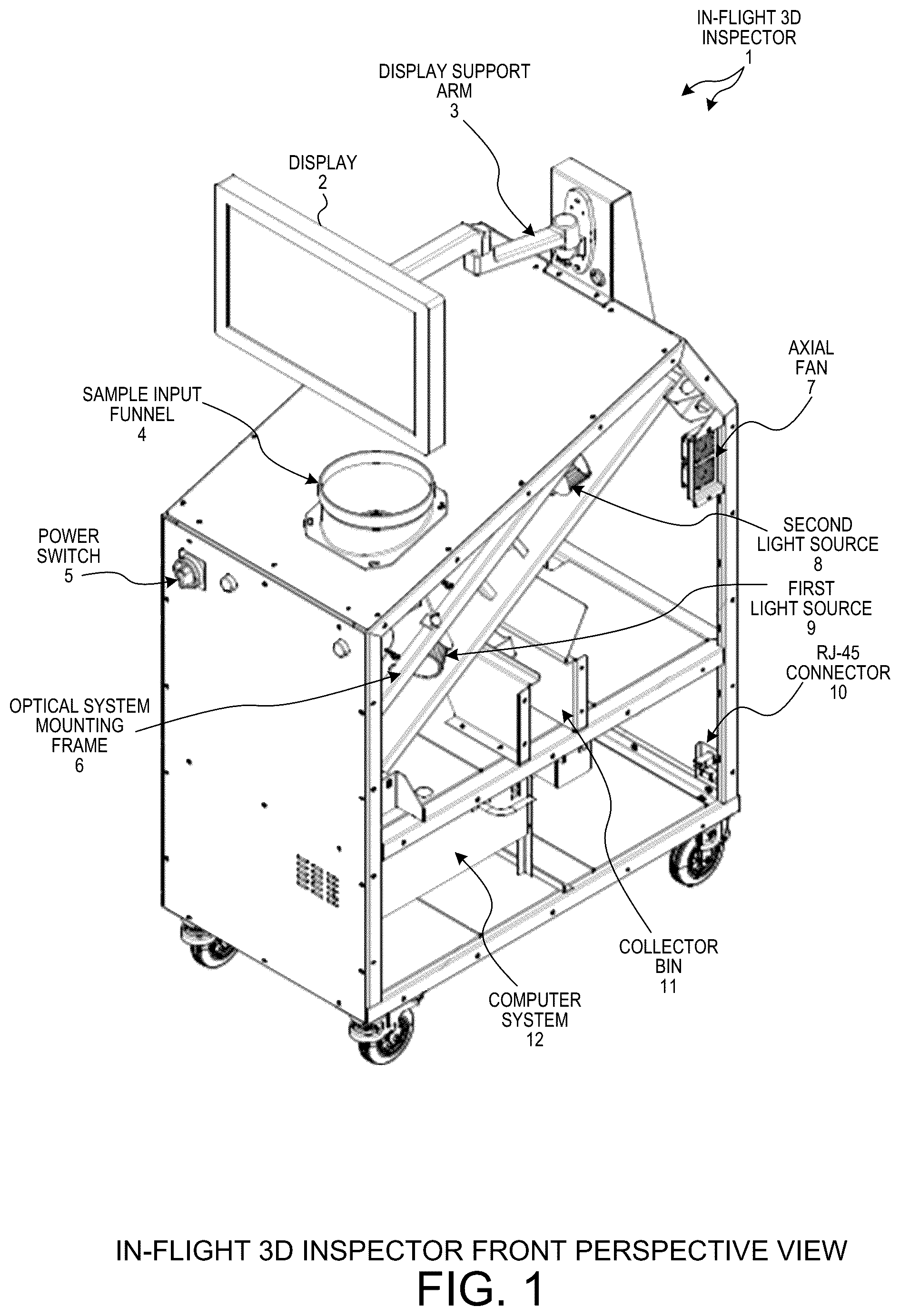 Patent US12316823 Figure 1 – Adaptable inspection and sorting unit