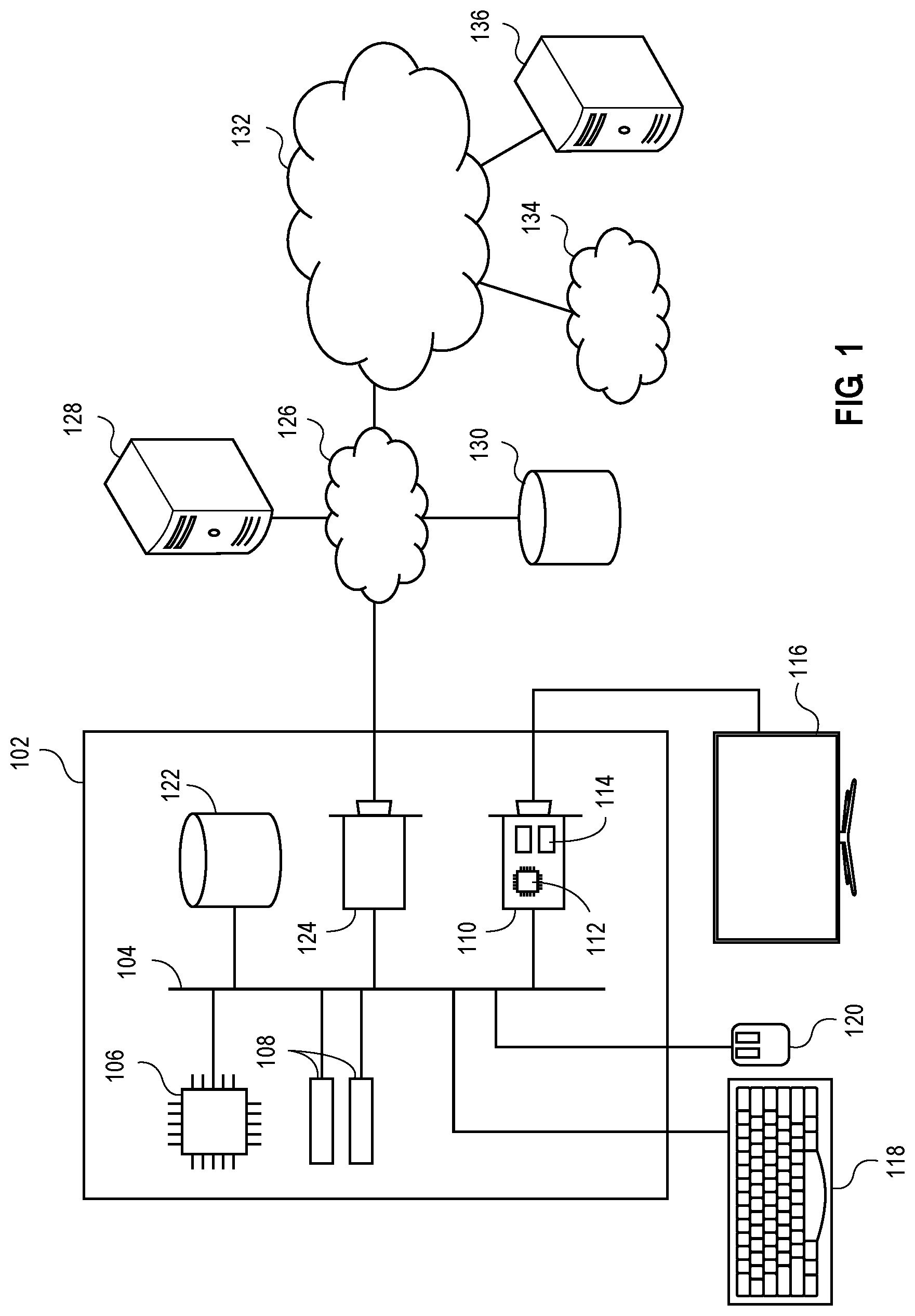 Patent US12316886 — Hybrid media distribution for telehealth sessions — Figure 1