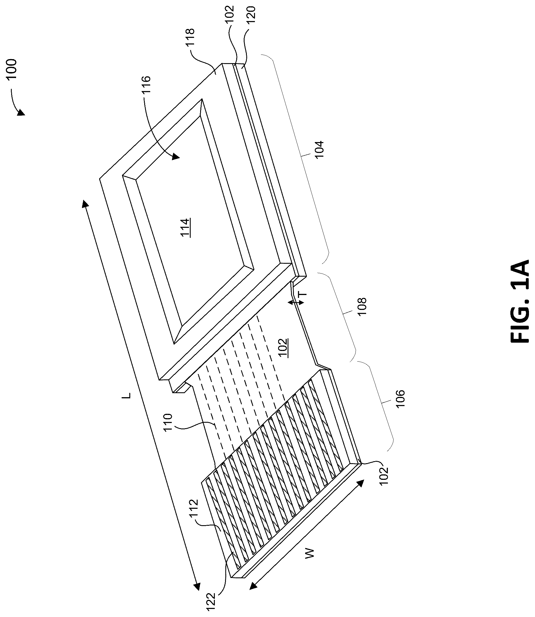 Patent US12316929 — Camera module on flexible interconnect tape — Figure 1