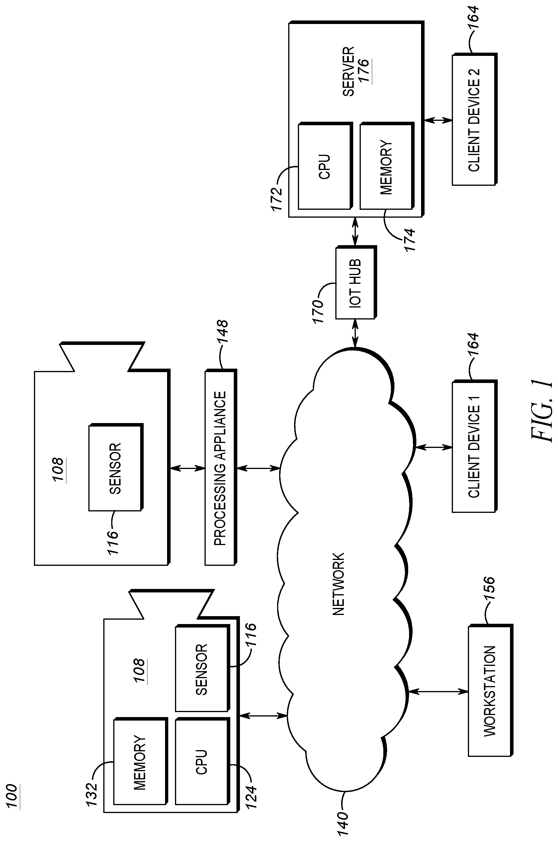 Patent US12316946 Figure 1 – Method, system and computer program product for divided processing in providing object detection focus