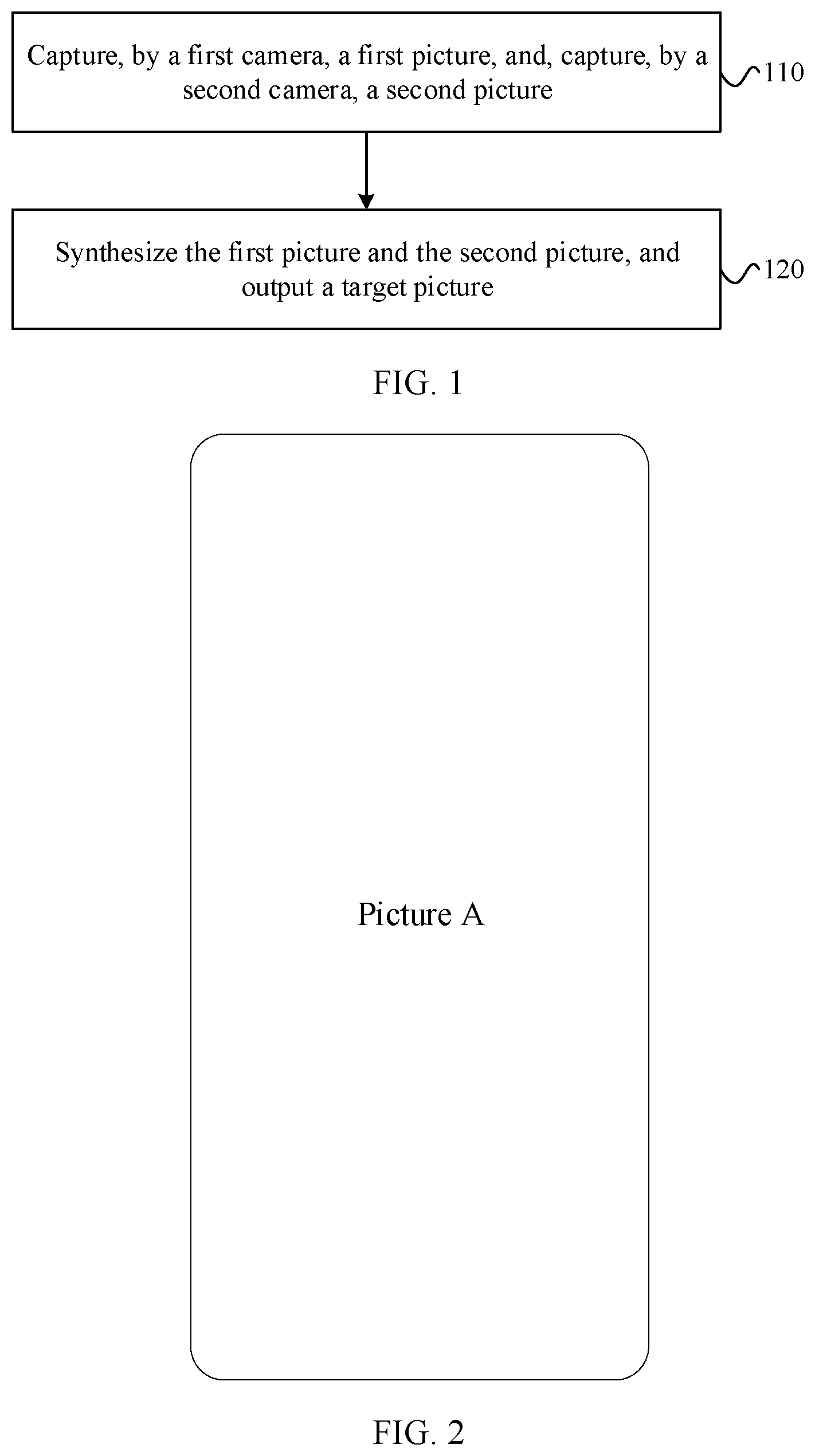 Patent US12316956 — Shooting method, shooting apparatus, and electronic device — Figure 1