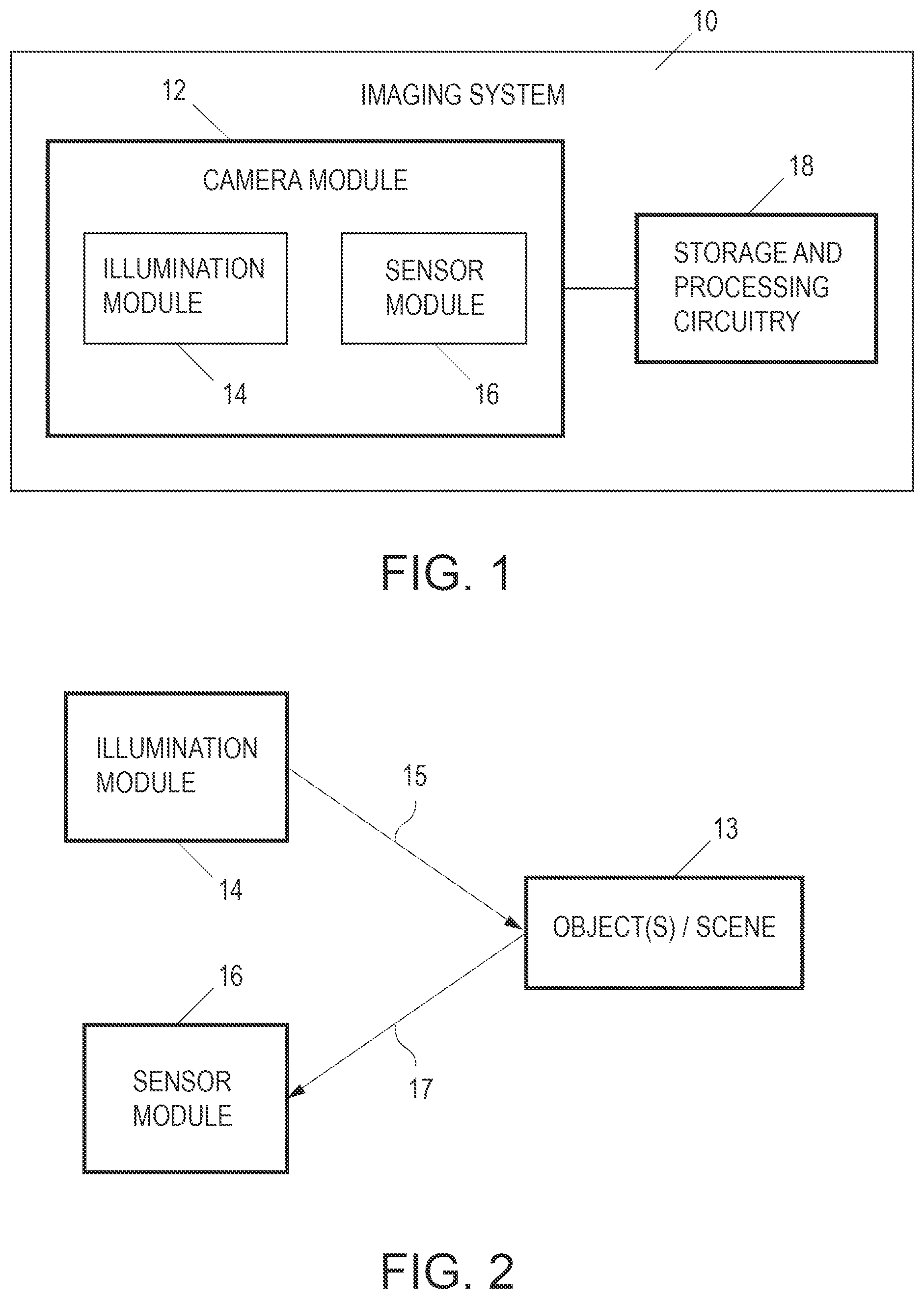 Patent US12316990 — Imaging system with time-of-flight sensing — Figure 1