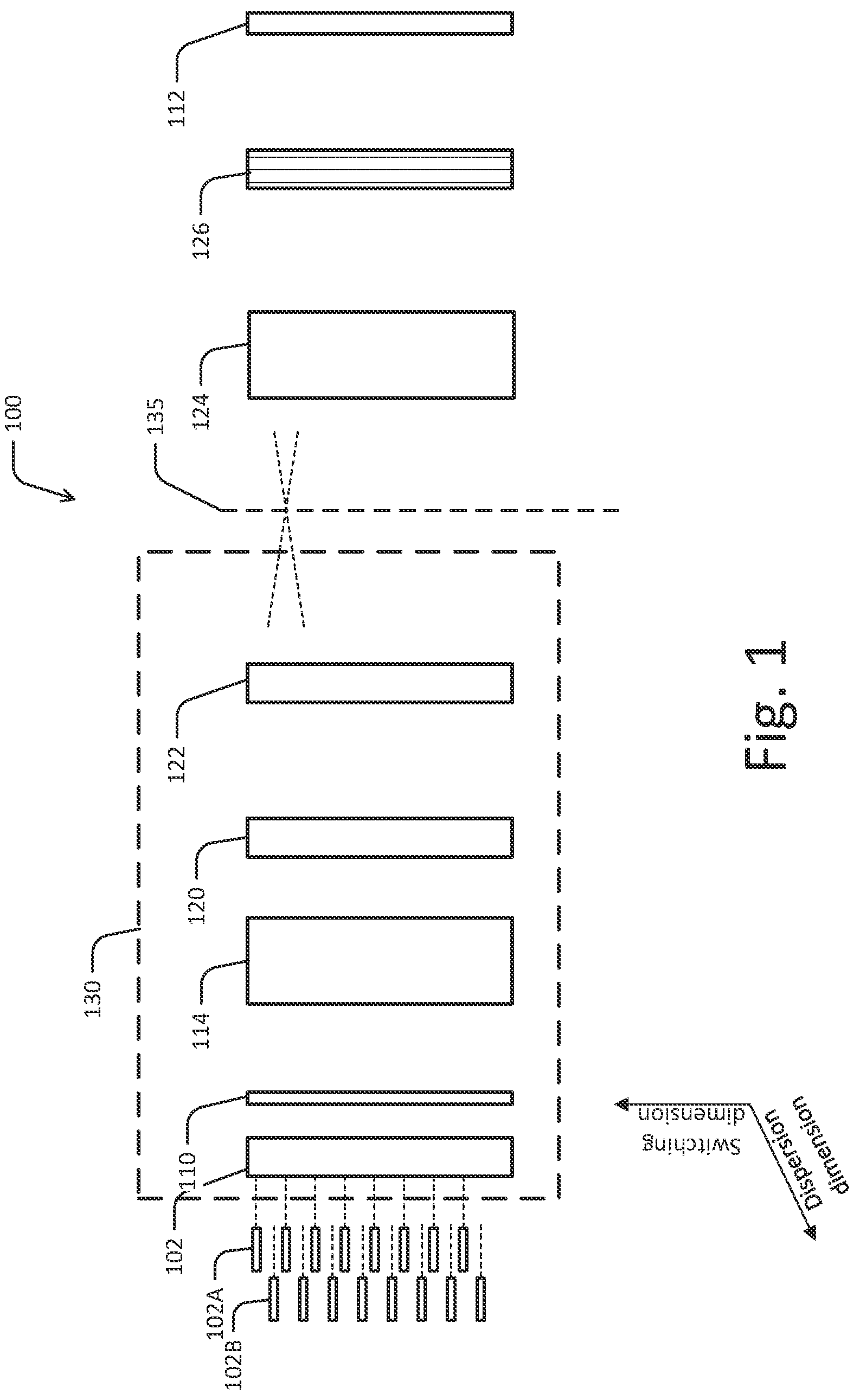 Patent US12317012 Figure 1 – Multi-device wavelength selective switch