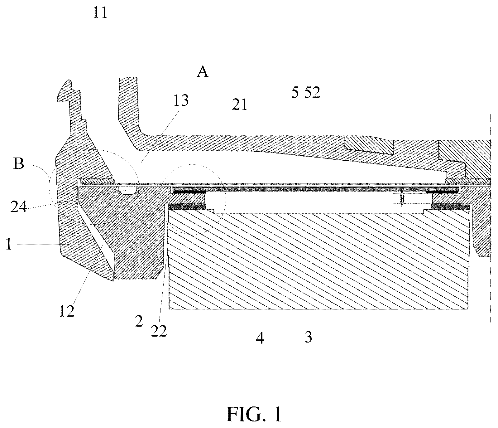 Patent US12317017 — Speaker assembly and electronic device — Figure 1