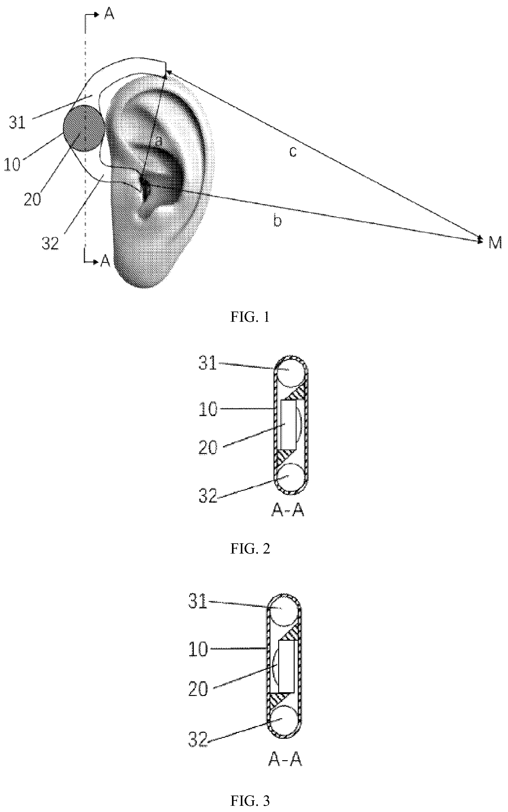 Patent US12317026 — Ear hook personal sound device — Figure 1
