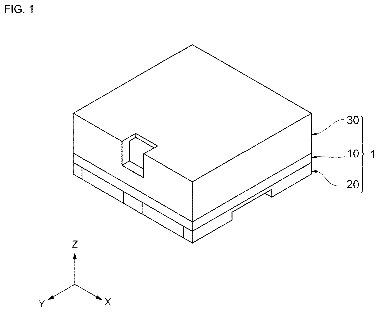 Patent US12317033 — Piezoelectric vibration plate and piezoelectric sound generating component — Figure 1
