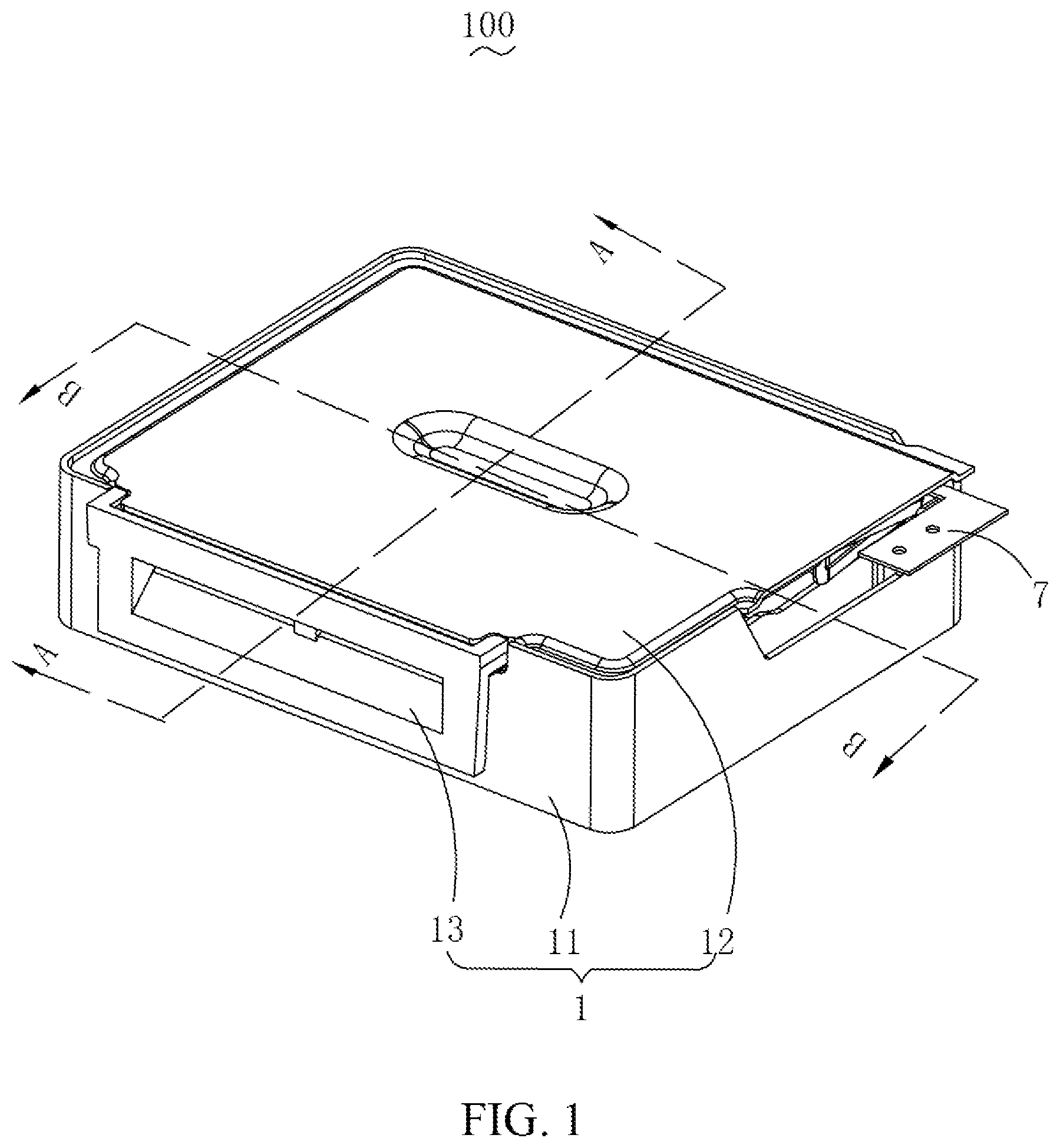 Patent US12317051 — Multifunctional speaker device — Figure 1