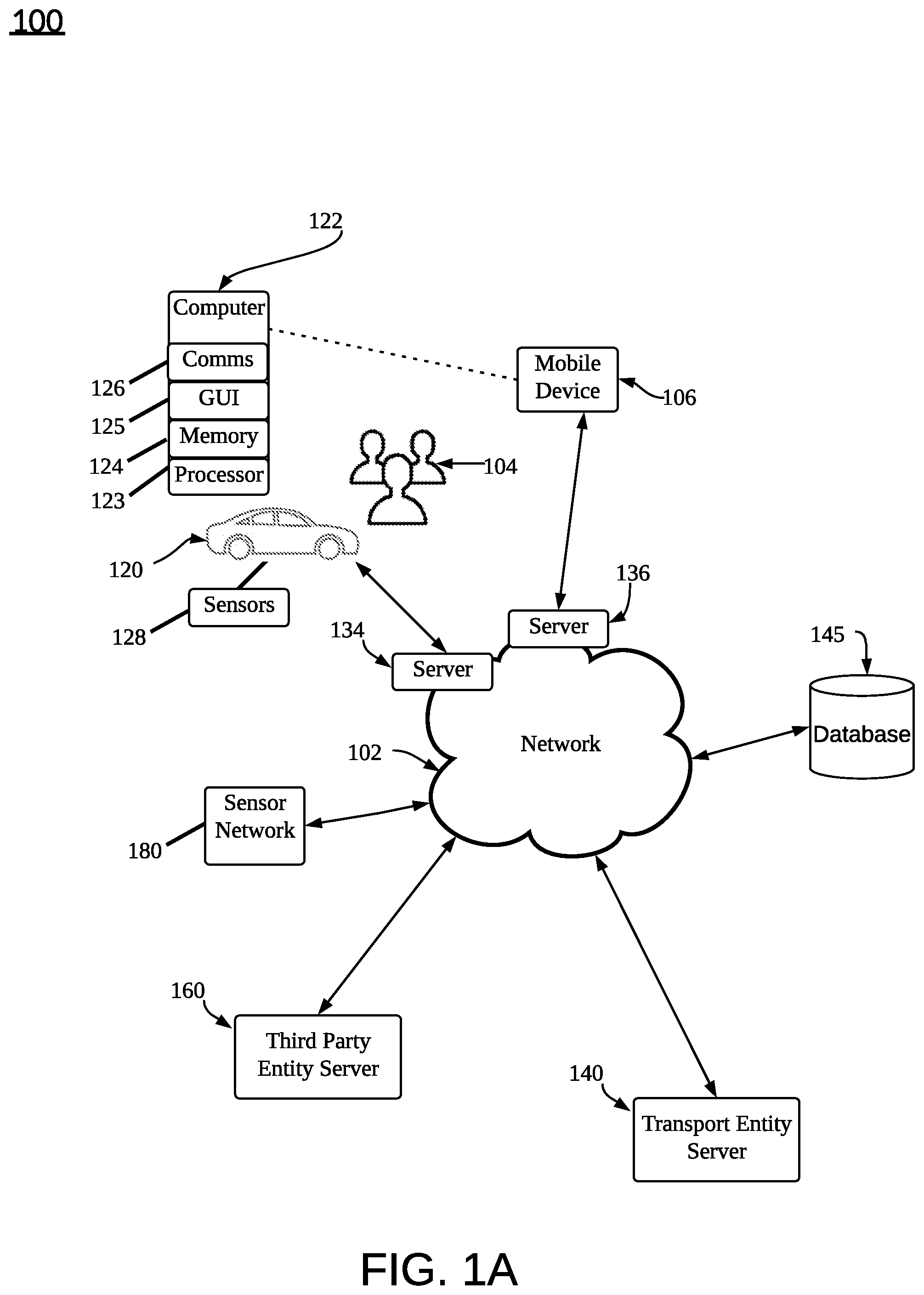 Patent US12317068 Figure 1 – Connected vehicle services privacy and protection