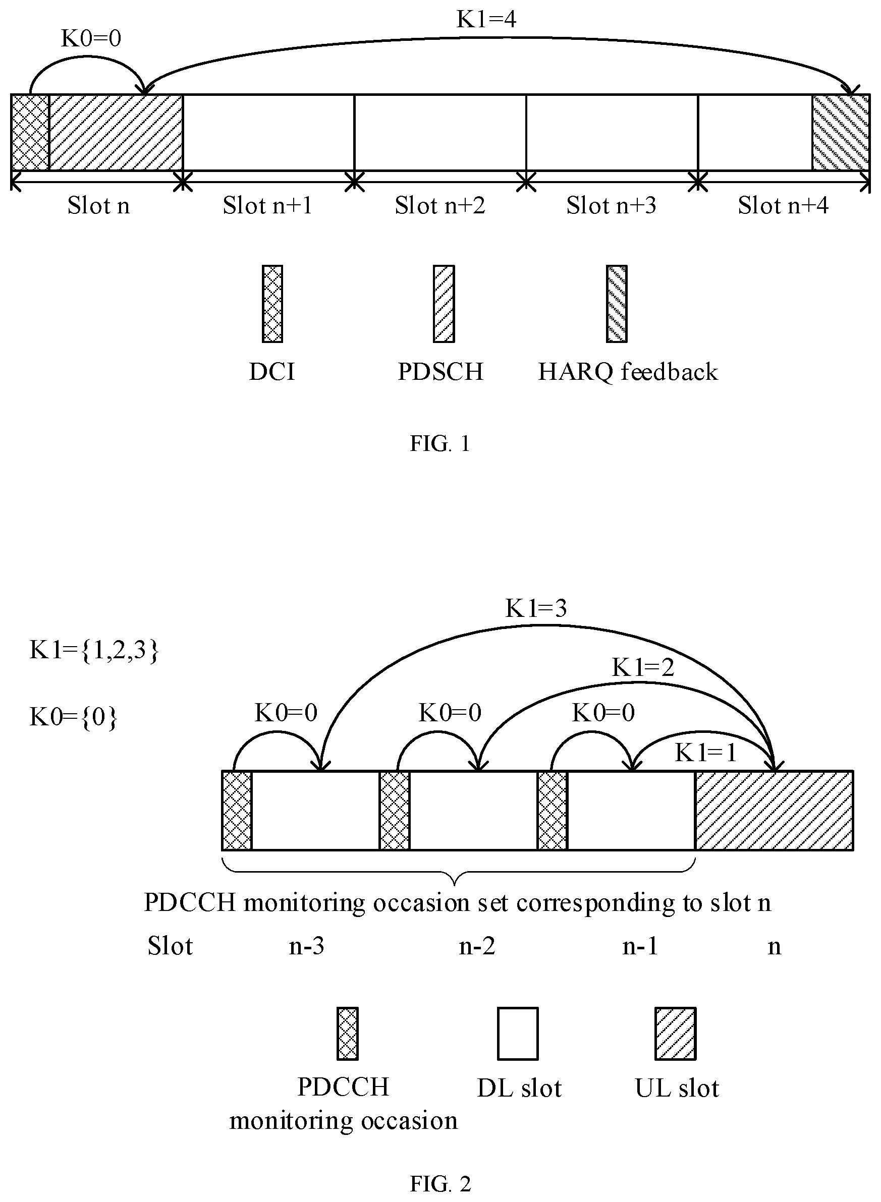 Patent US12317107 — Method and device for determining dynamic HARQ-ACK codebook — Figure 1