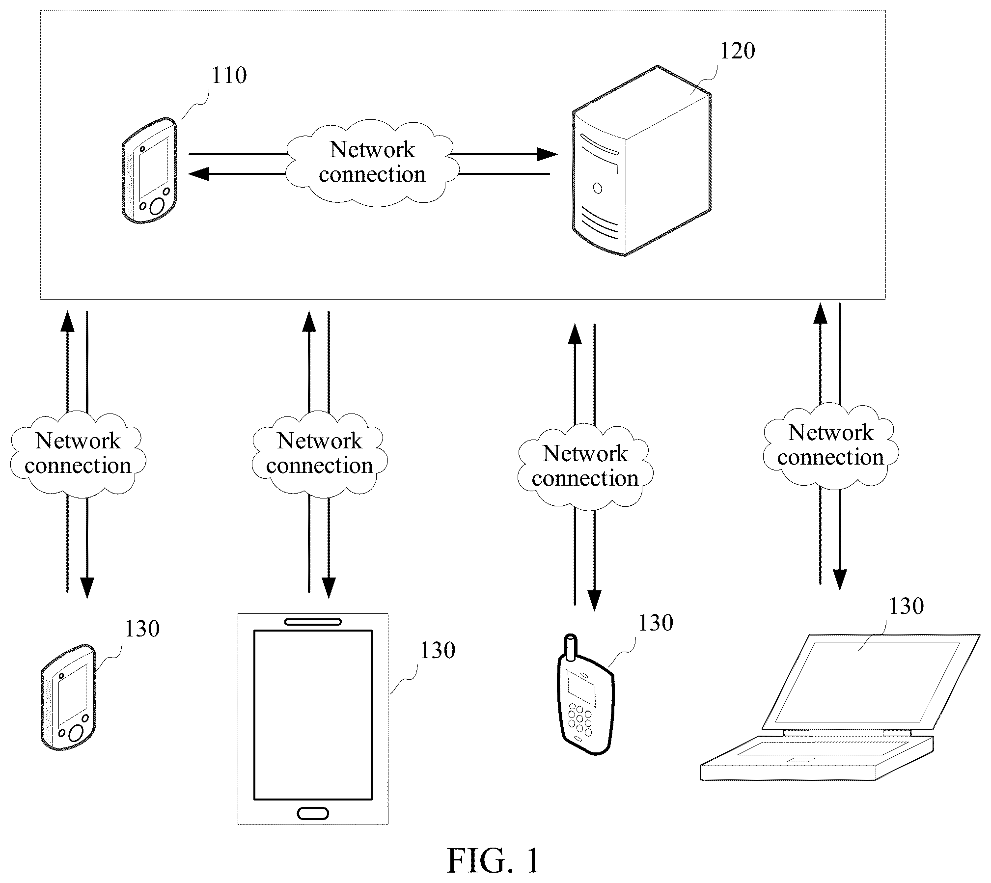 Patent US12317184 Figure 1 – Method and apparatus for mapping wireless hotspots and points of interest, computer-readable storage medium, and computer device
