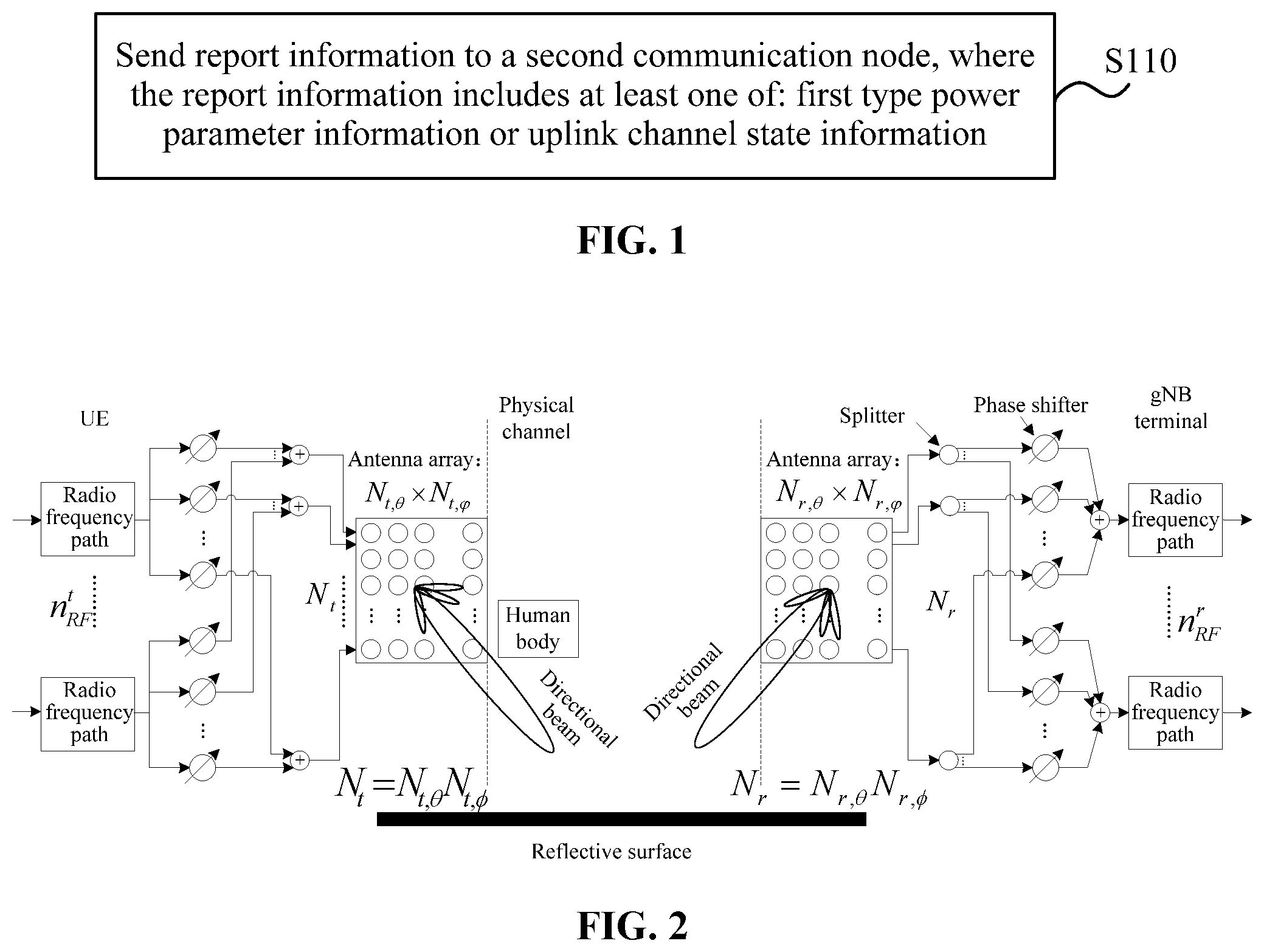 Patent US12317199 — Information transmission method and device, information reception method and device, communication node, and storage medium — Figure 1