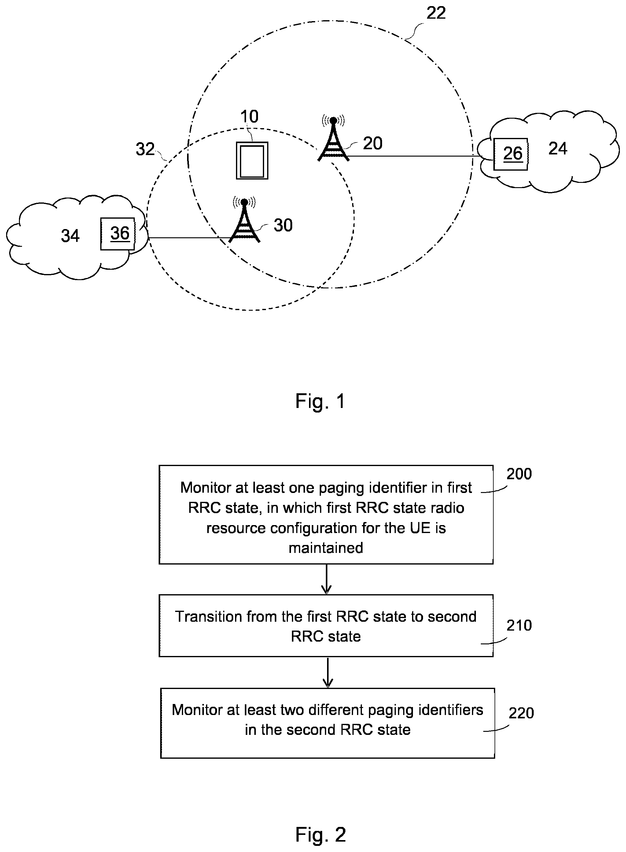 Patent US12317227 — Paging in wireless systems — Figure 1
