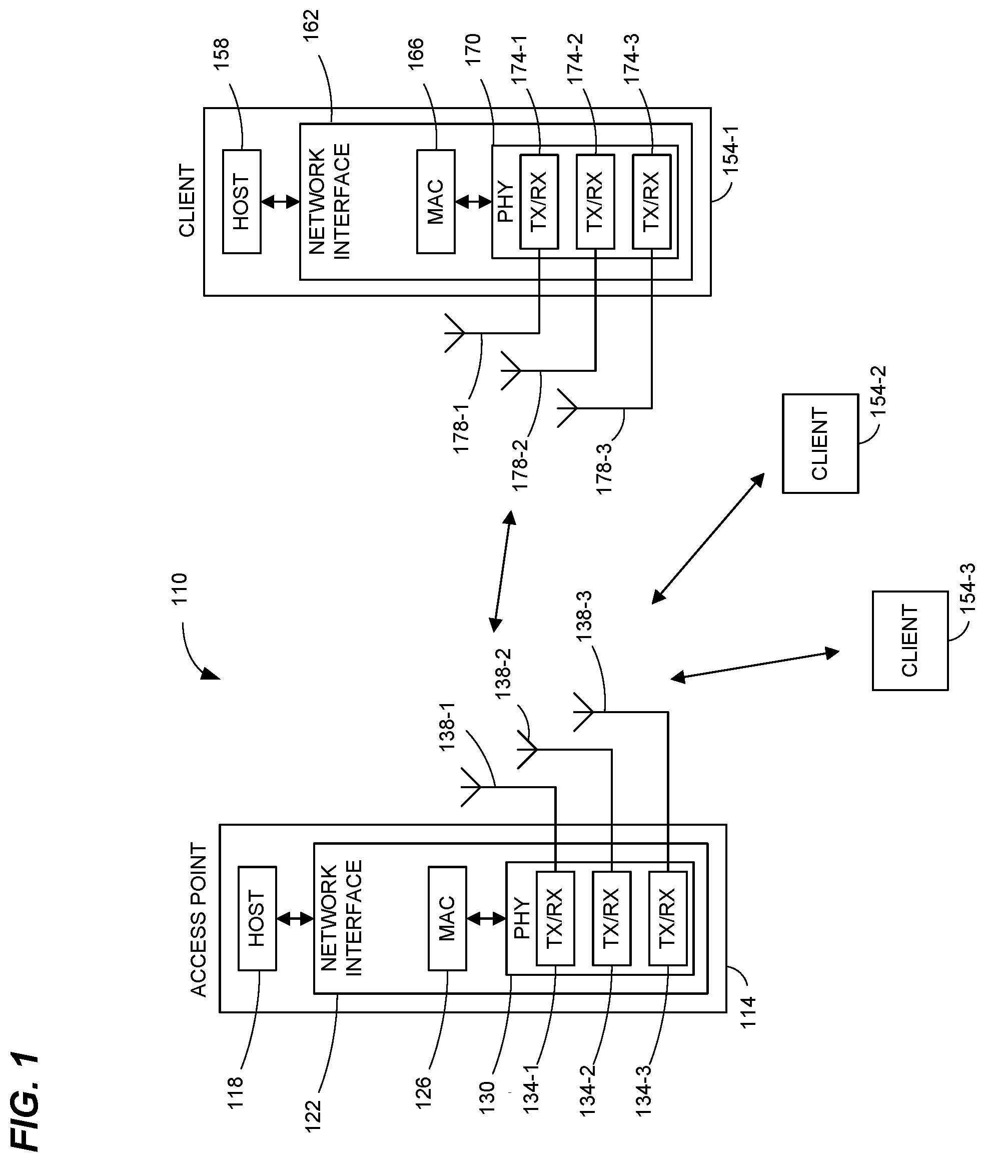 Patent US12317271 — Reporting bandwidth capability of a bandwidth-limited communication device — Figure 1