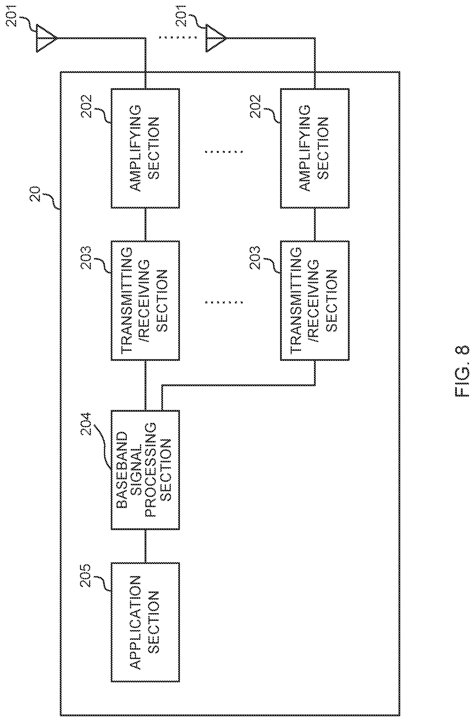 Patent US12317300 Figure 8 – User terminal and radio communication method