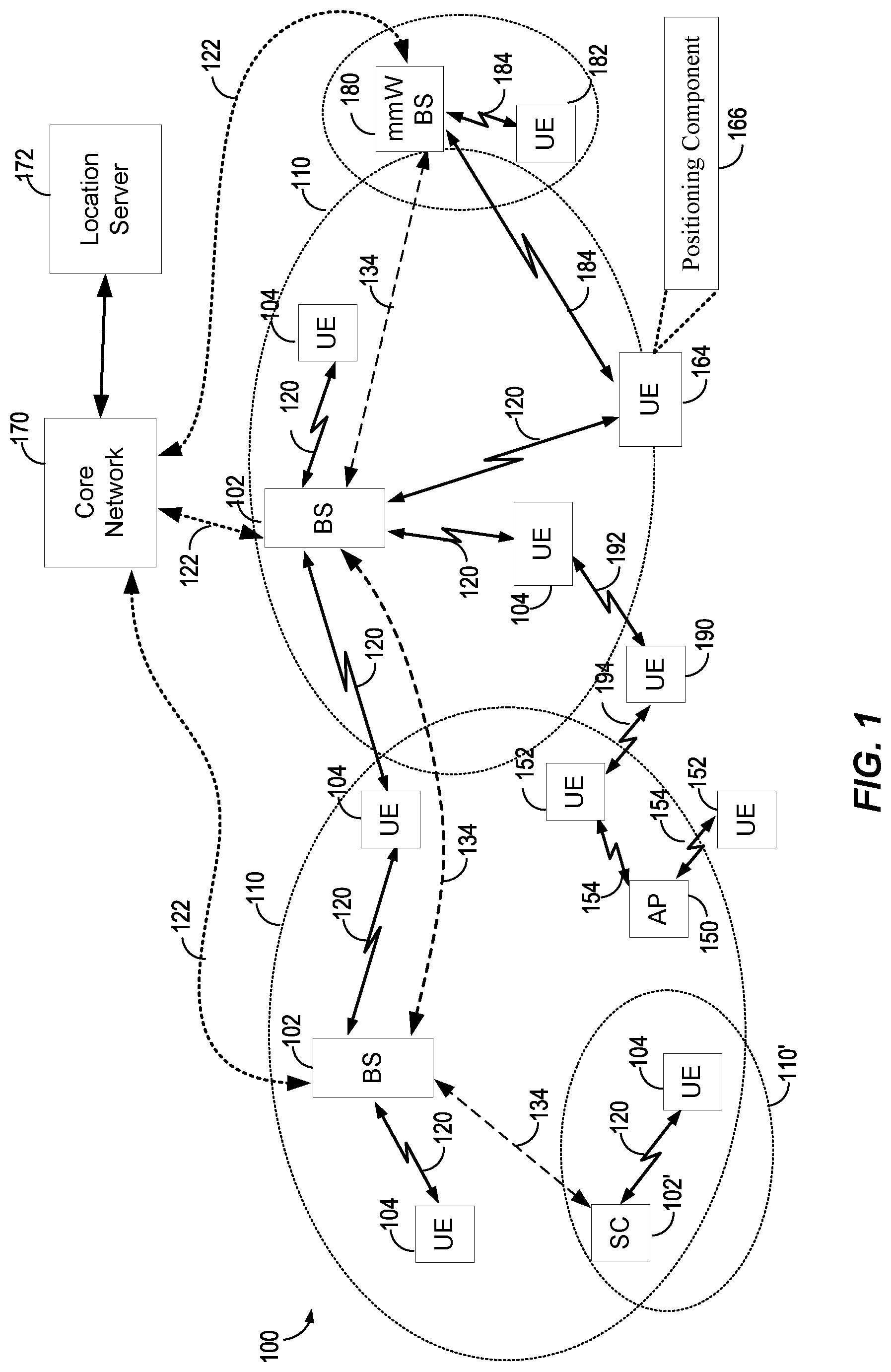 Patent US12317315 Figure 1 – Partial random access channel procedure