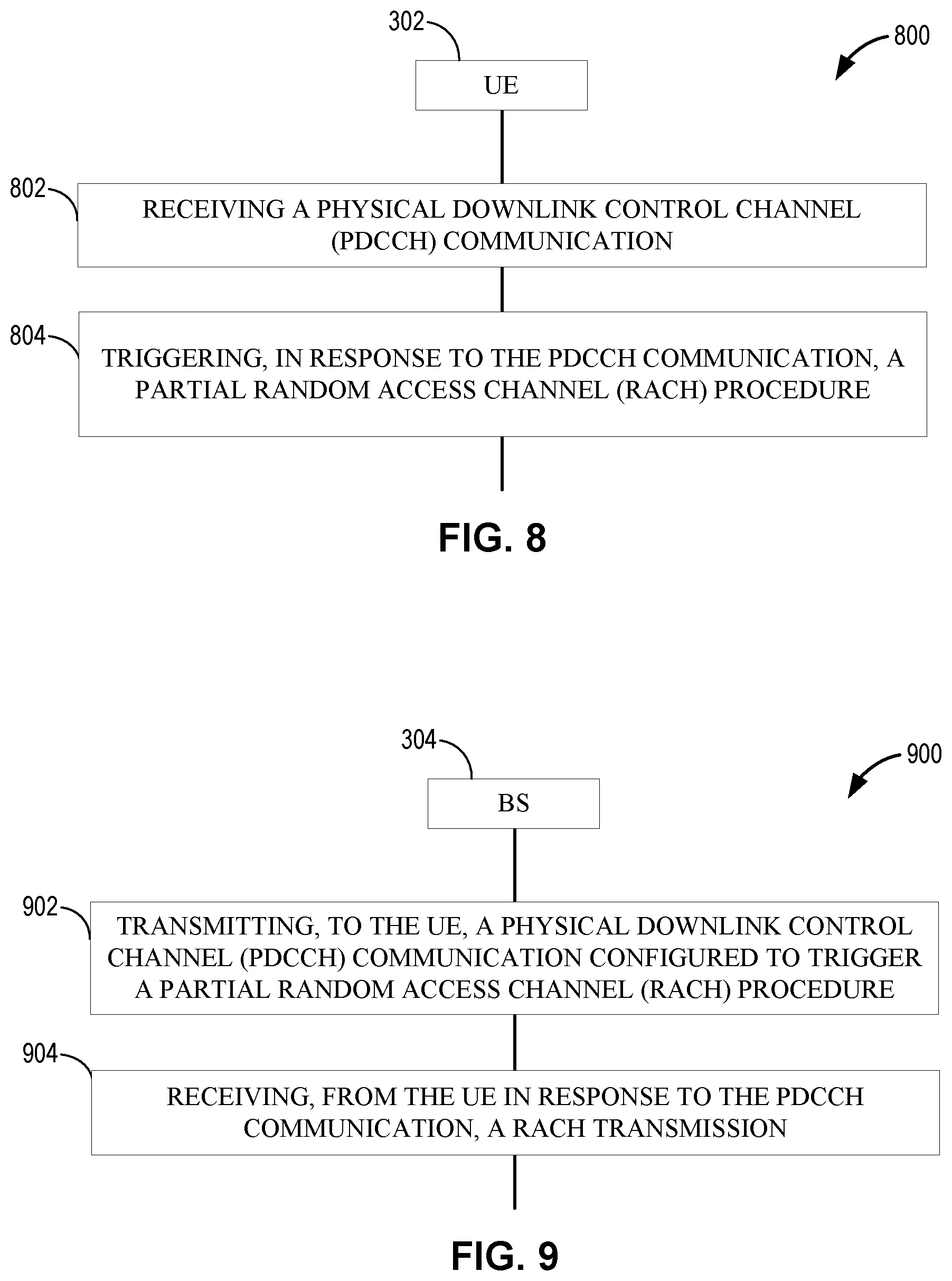 Patent US12317315 Figure 12 – Partial random access channel procedure