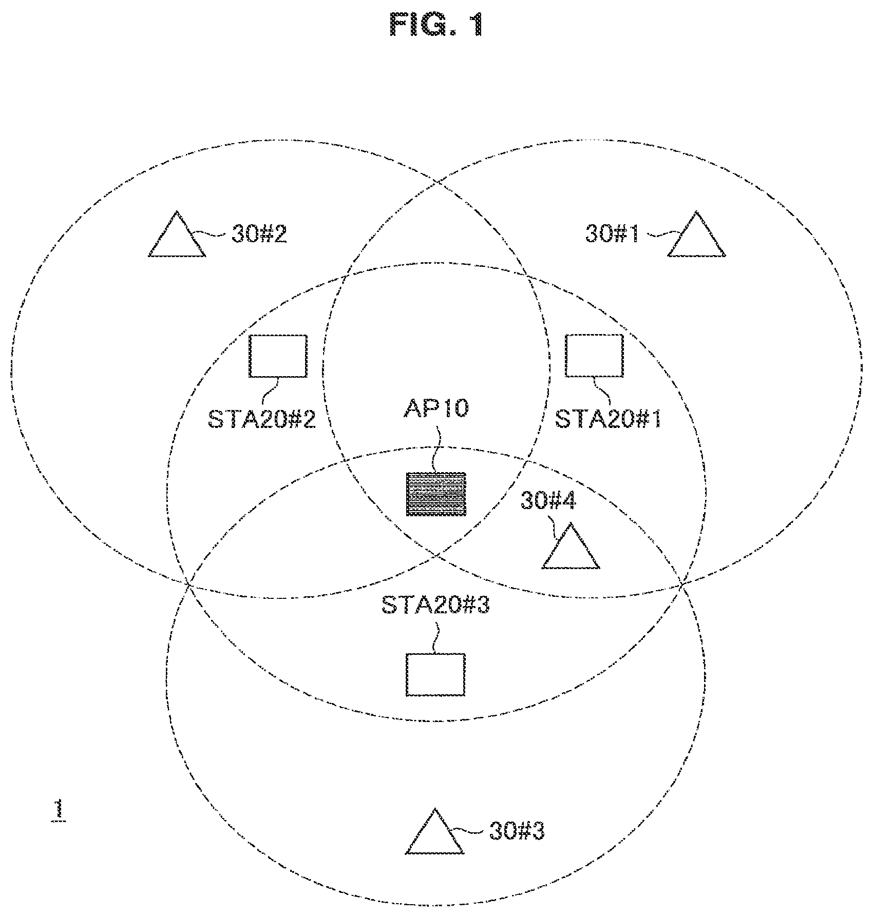 Patent US12317324 — Wireless communication device, wireless communication system, and wireless communication method — Figure 1
