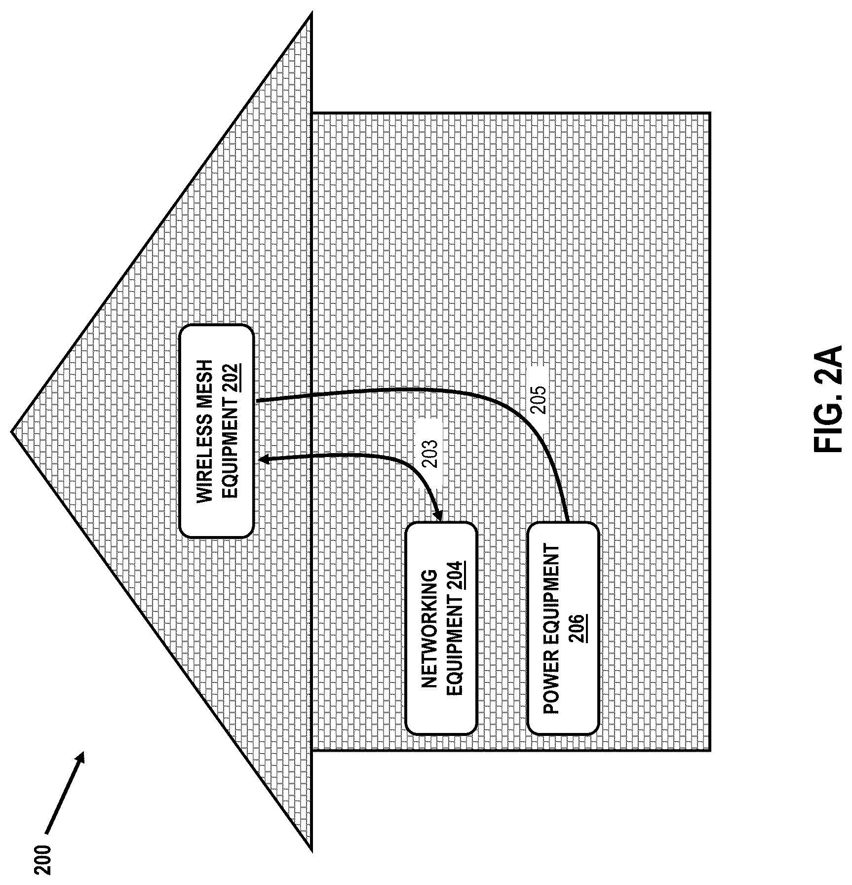 Patent US12317353 Figure 5 – Mesh-based communication system architectures