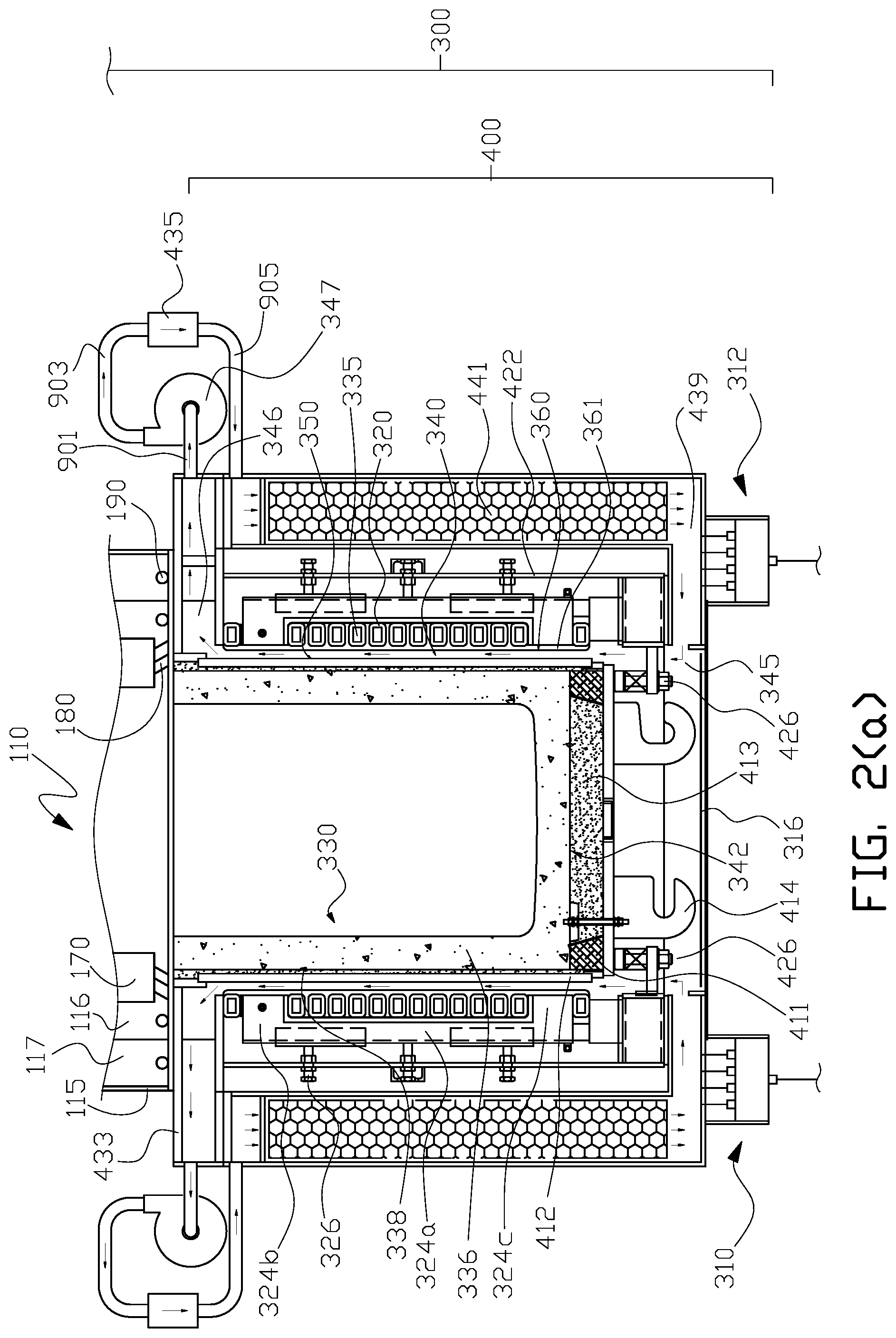 Patent US12317397 Figure 4 – Method of cooling electric induction melting and holding furnaces for reactive metals and alloys