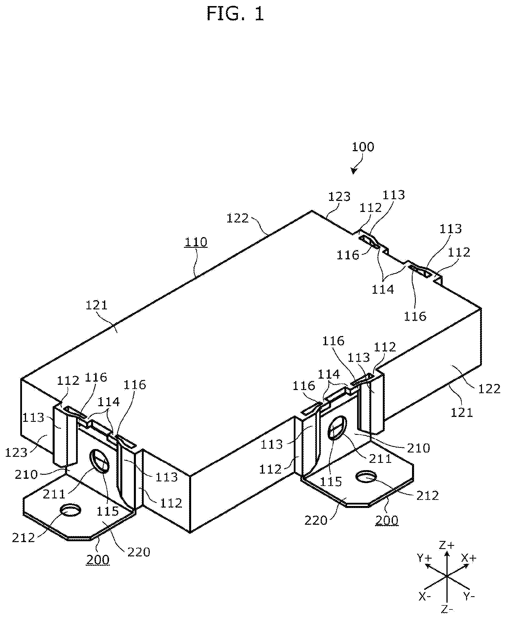 Patent US12317432 — Housing and control device — Figure 1