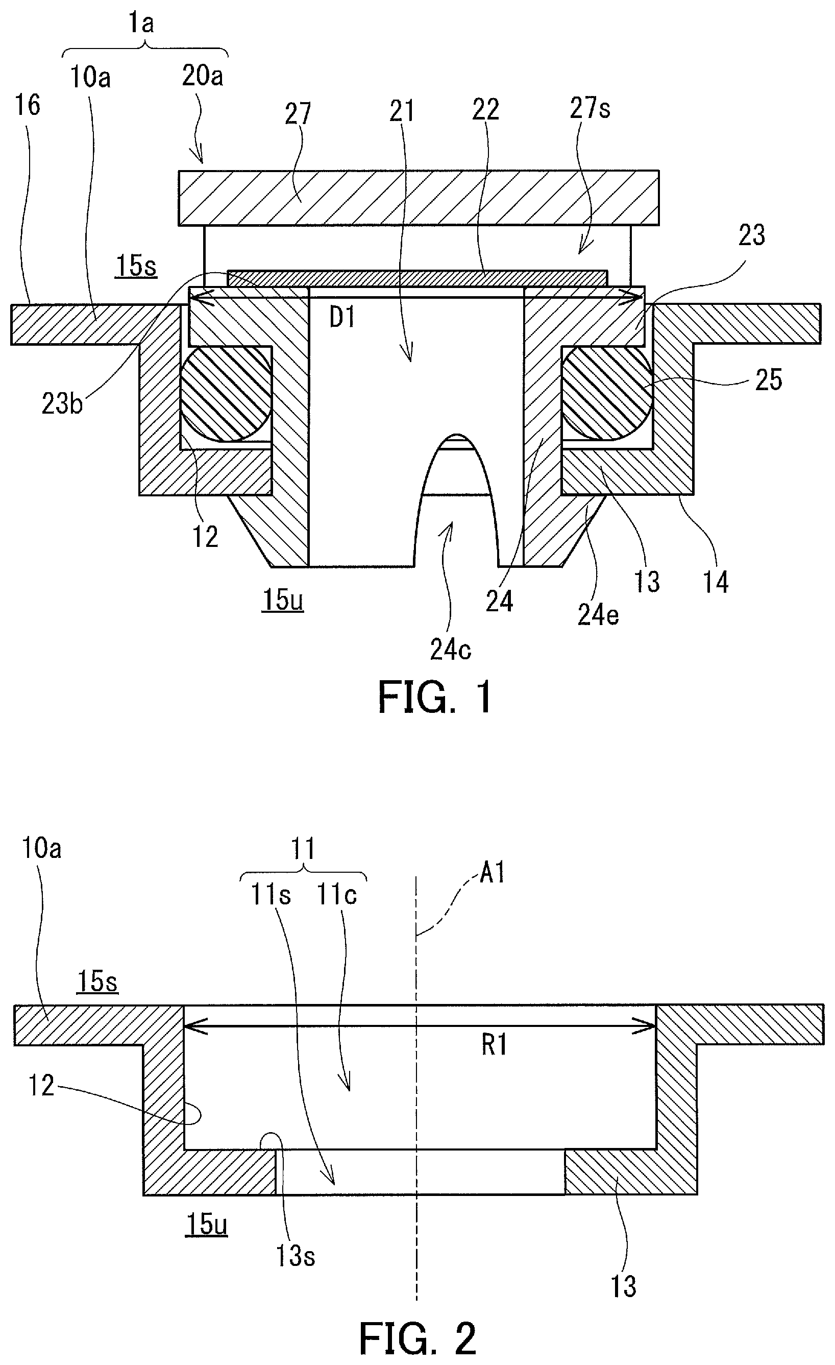 Patent US12317435 — Ventilation structure — Figure 1
