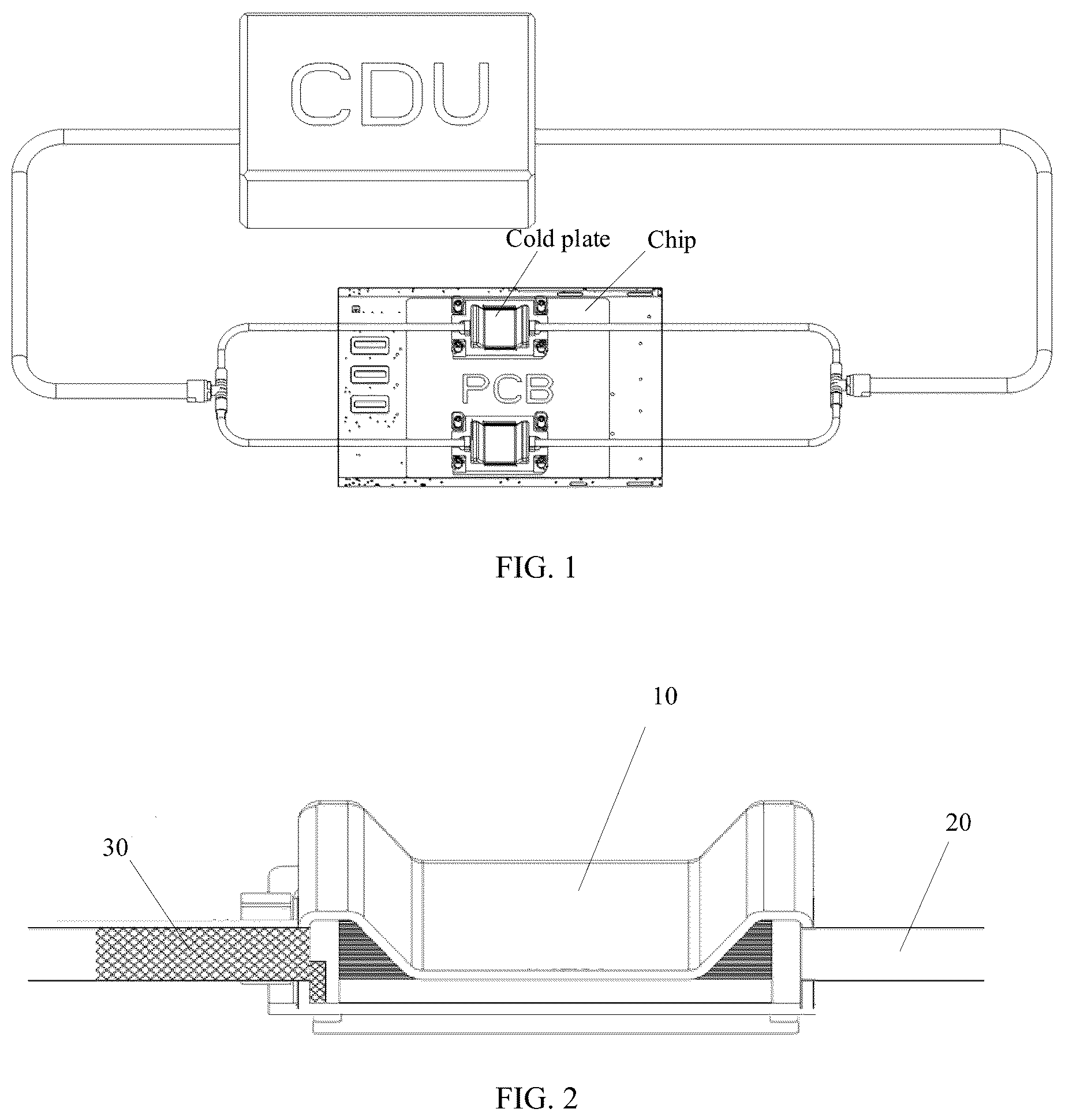 Patent US12317452 — Heat dissipating structure — Figure 1