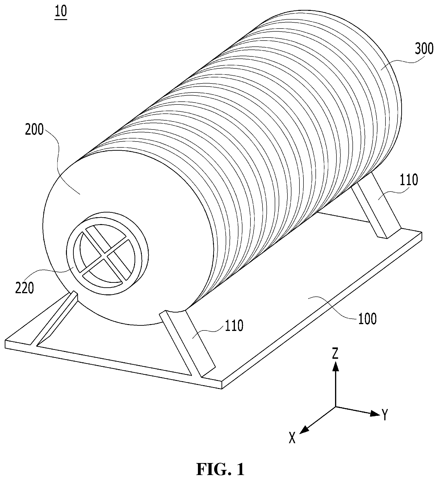 Patent US12317453 — Underwater data center — Figure 1