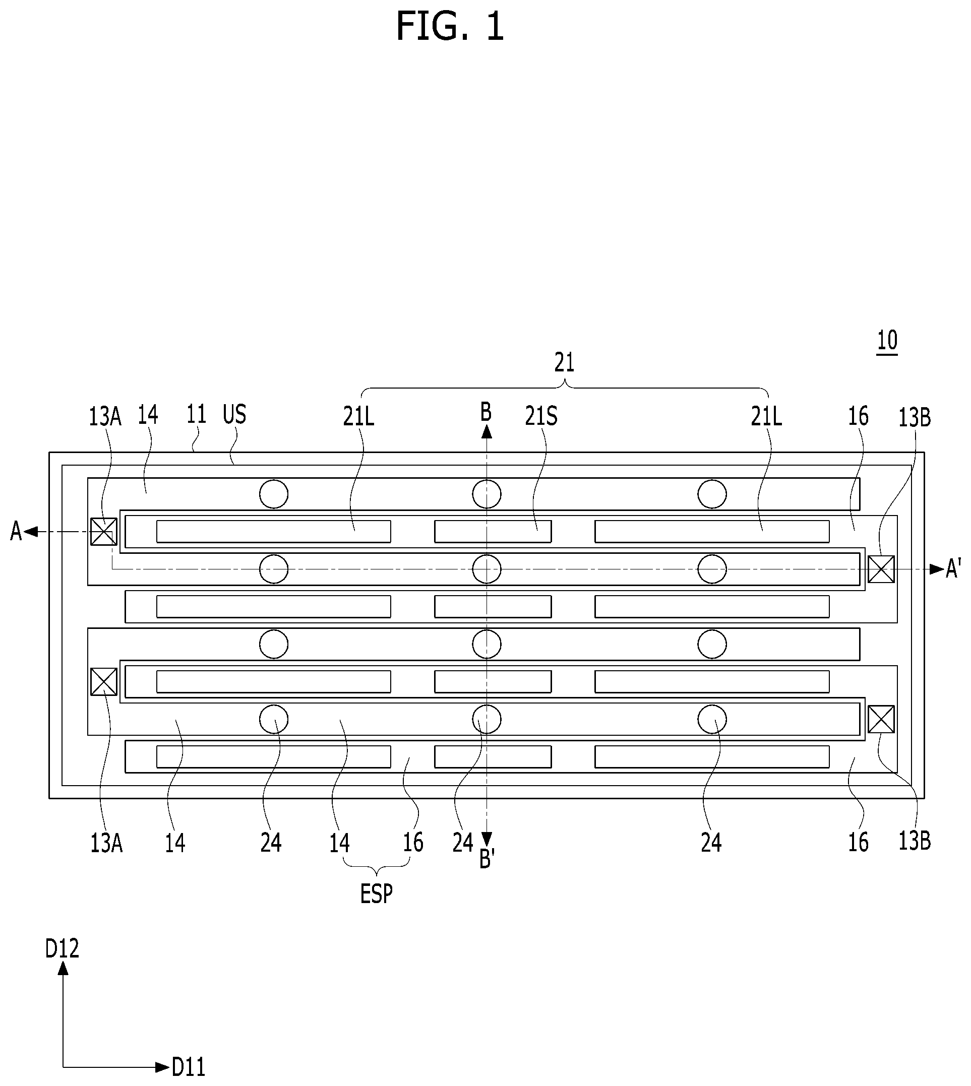 Patent US12317471 Figure 1 – Semiconductor device and method for fabricating the same