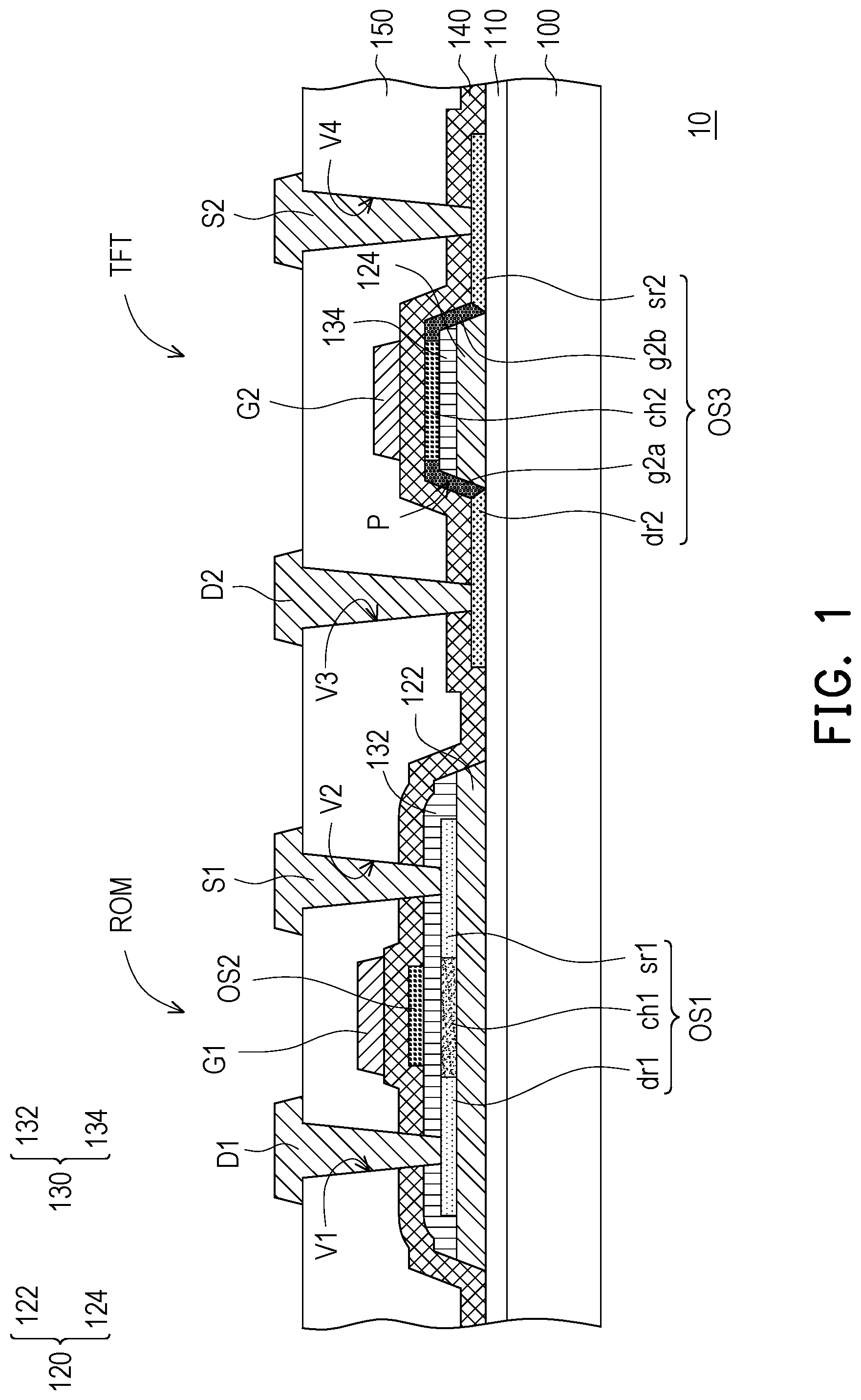 Patent US12317477 — Memory device, memory circuit and manufacturing method of memory circuit — Figure 1