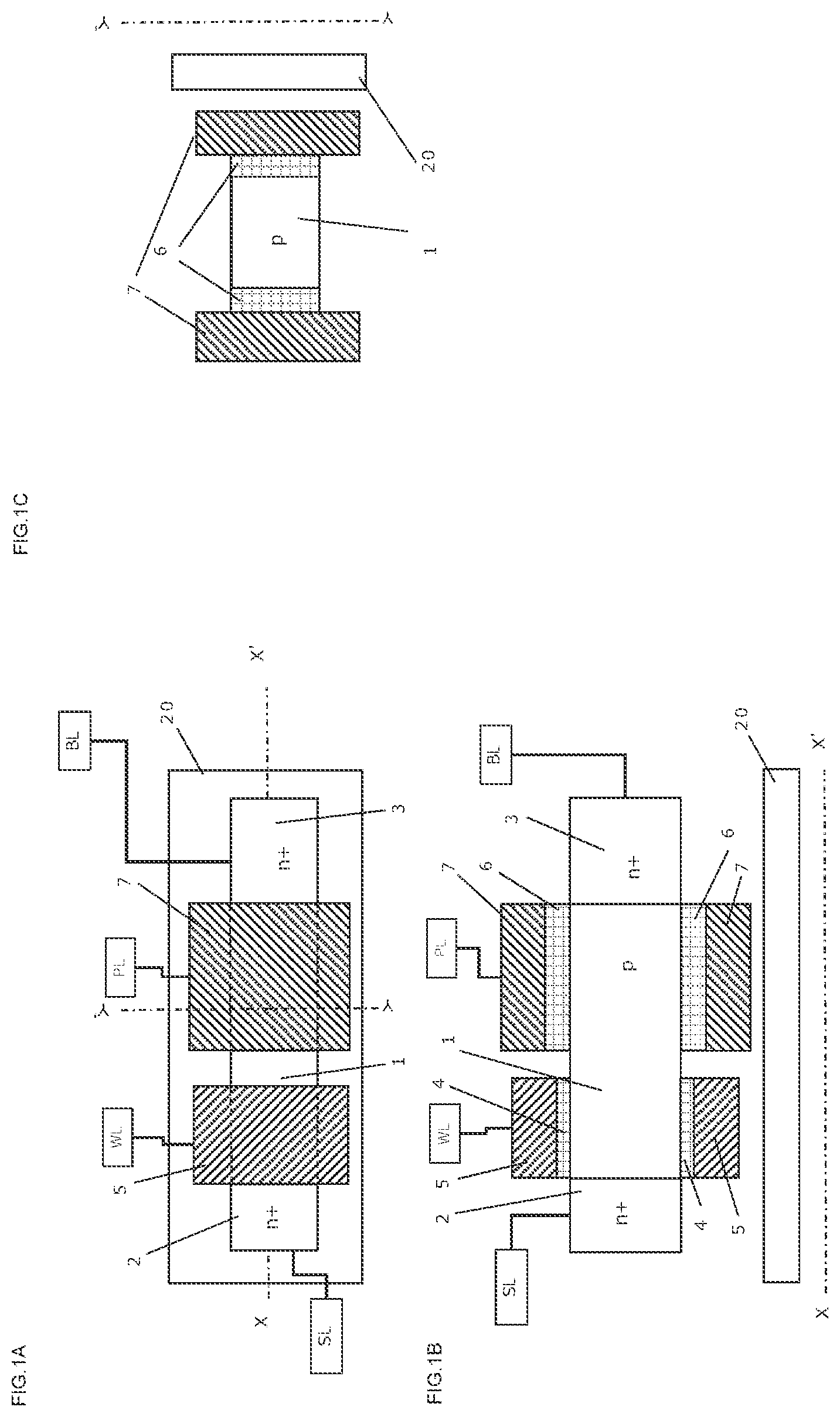 Patent US12317478 — Semiconductor memory device — Figure 1