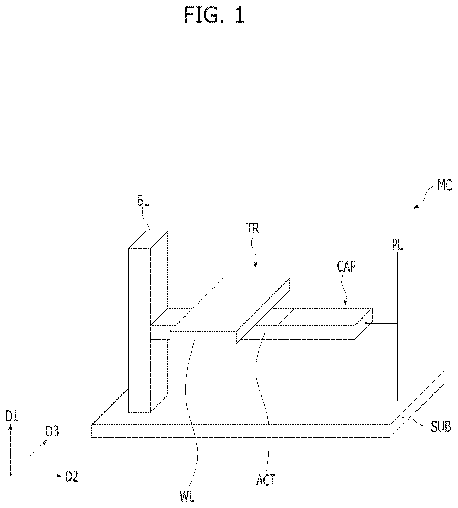 Patent US12317480 — Semiconductor device and method for fabricating the same — Figure 1