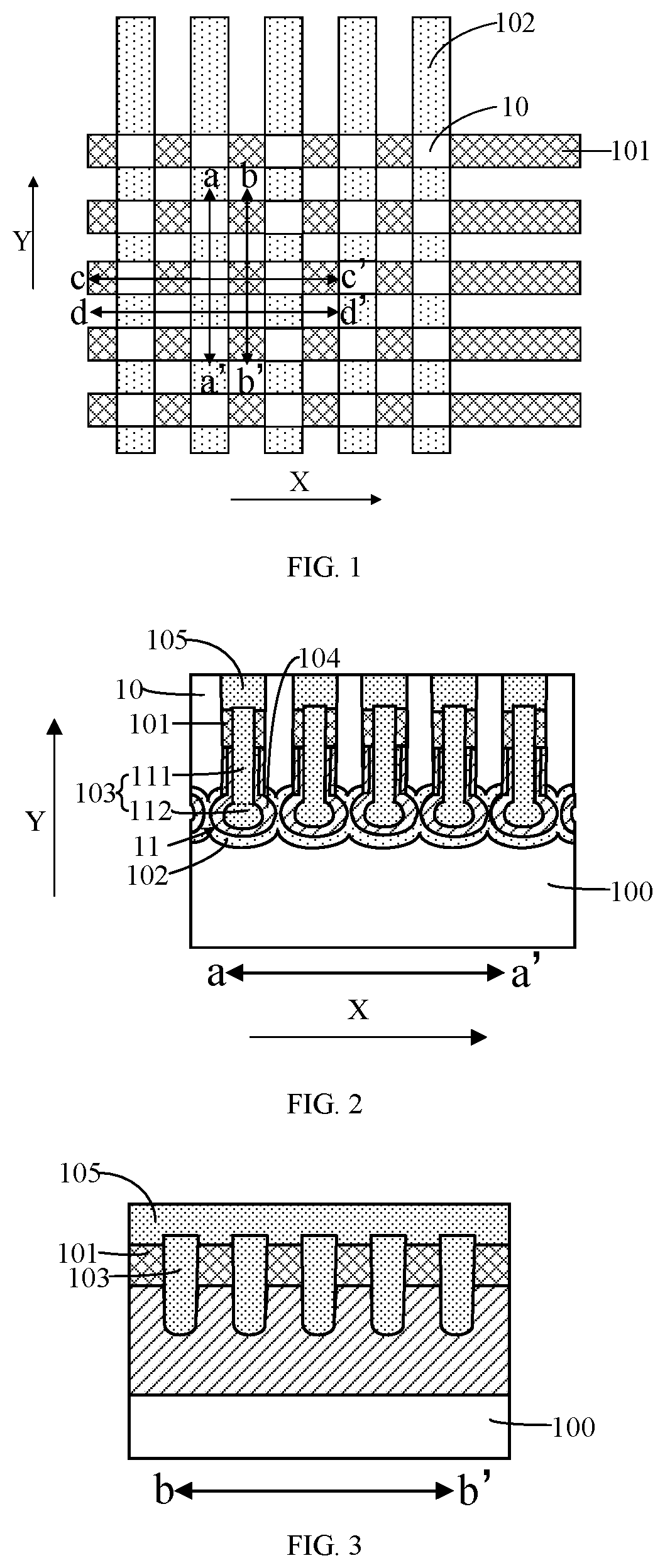 Patent US12317483 — Semiconductor structure having isolation structure embedded in the groove of the bit line — Figure 1