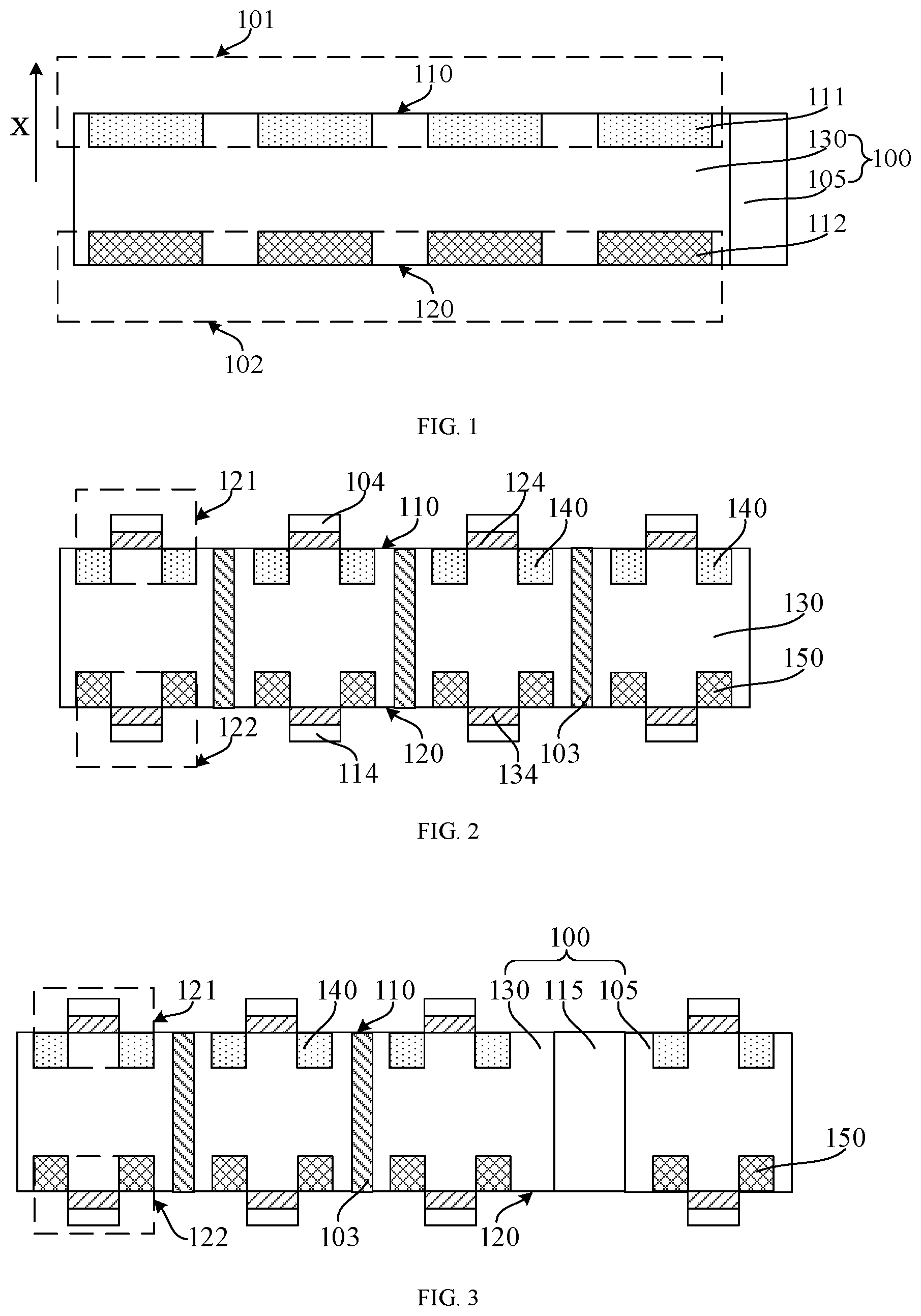 Patent US12317487 — Semiconductor structure and fabrication method thereof, and memory — Figure 1