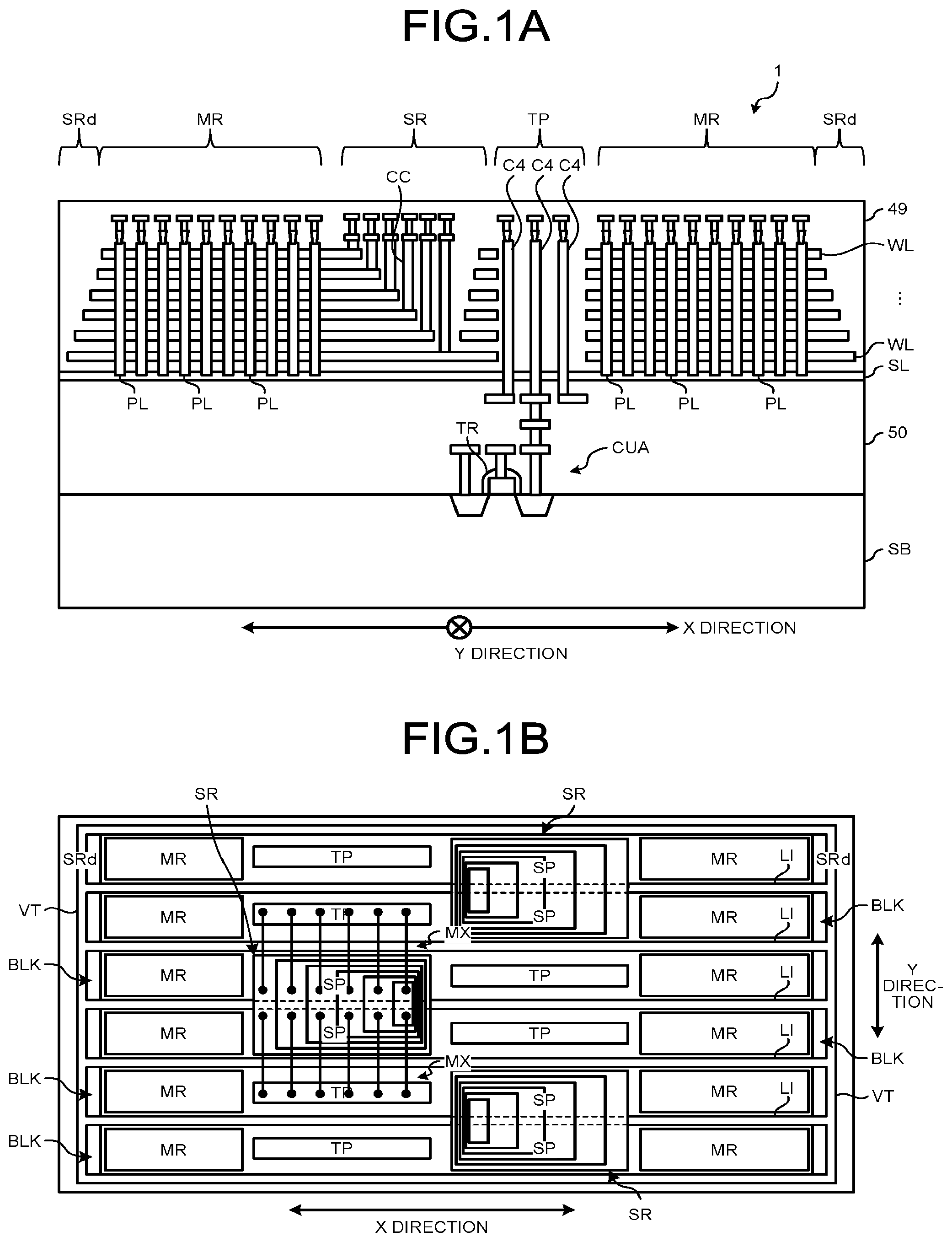 Patent US12317490 — Semiconductor memory device — Figure 1
