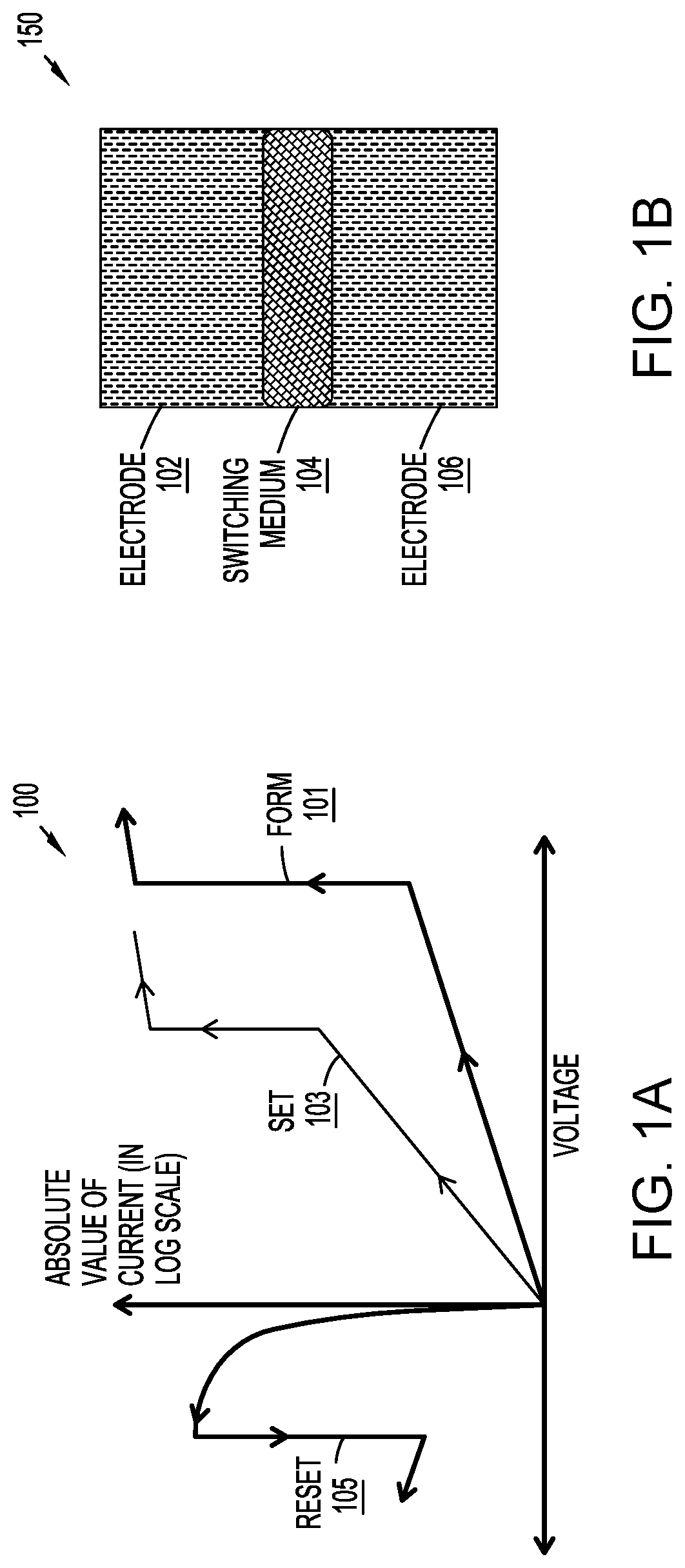 Patent US12317514 Figure 1 – Resistive random-access memory structures with stacked transistors