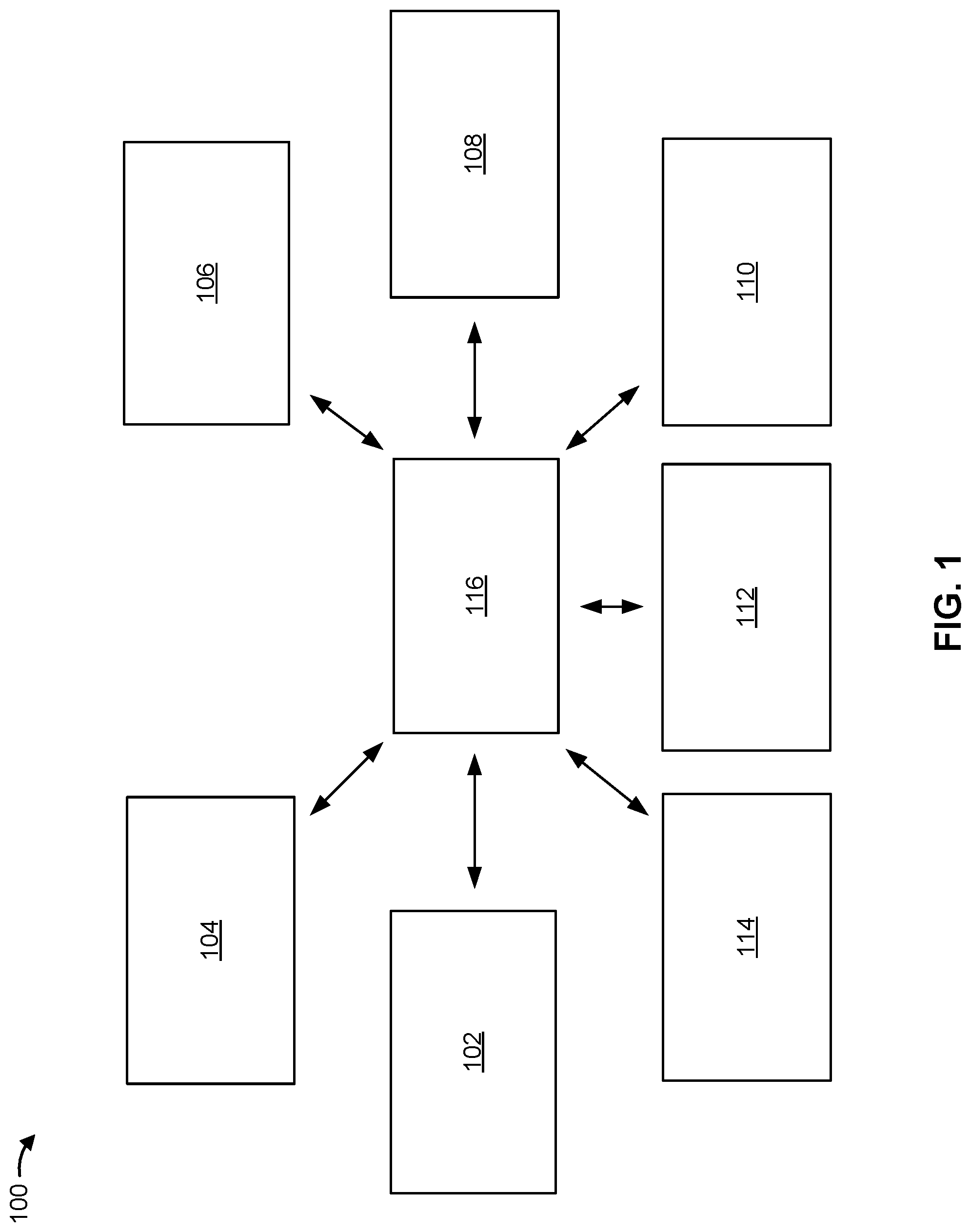 Patent US12317517 — Semiconductor die package and methods of formation — Figure 1