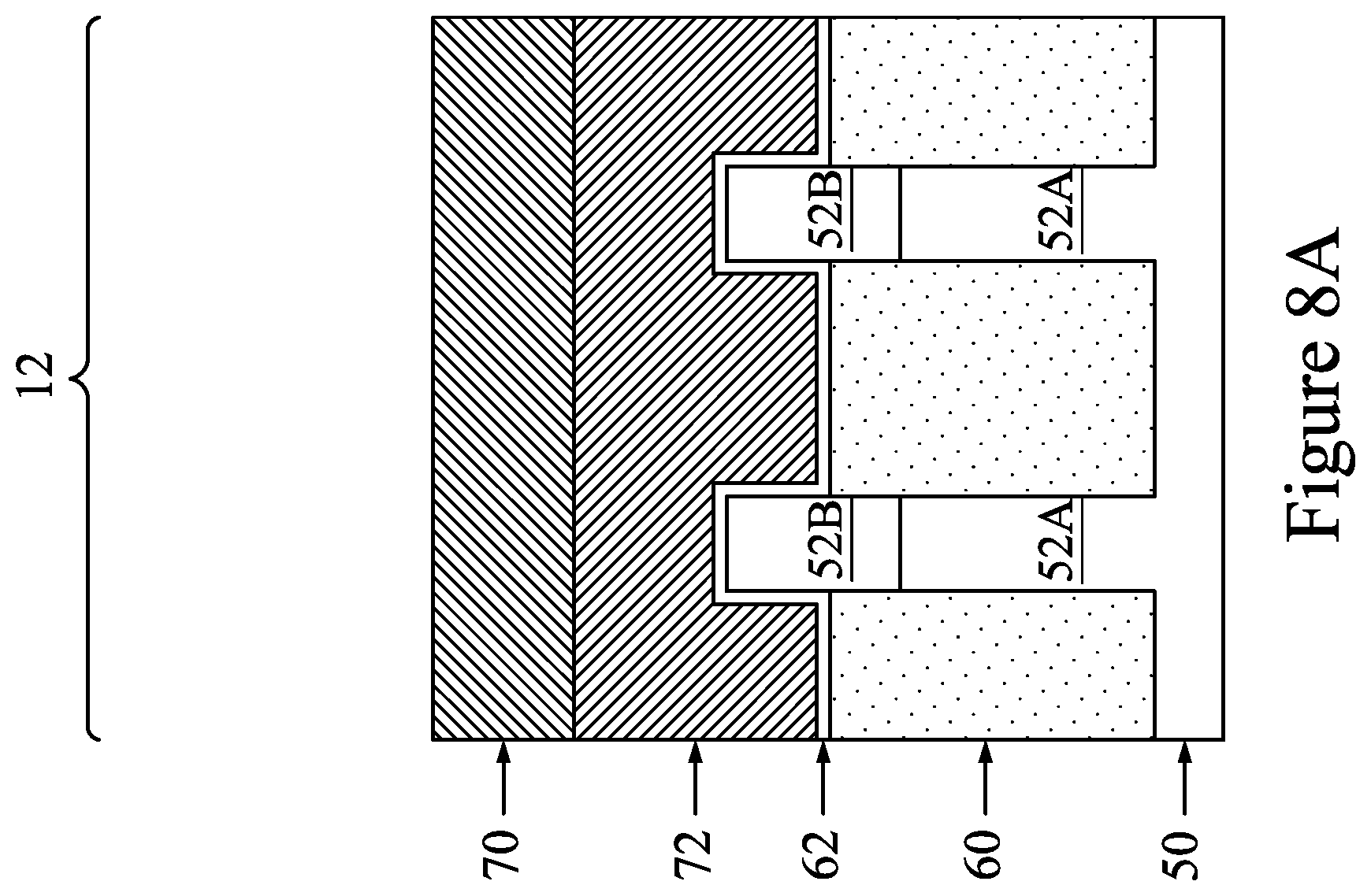 Patent US12317524 Figure 8 – Semiconductor device and method
