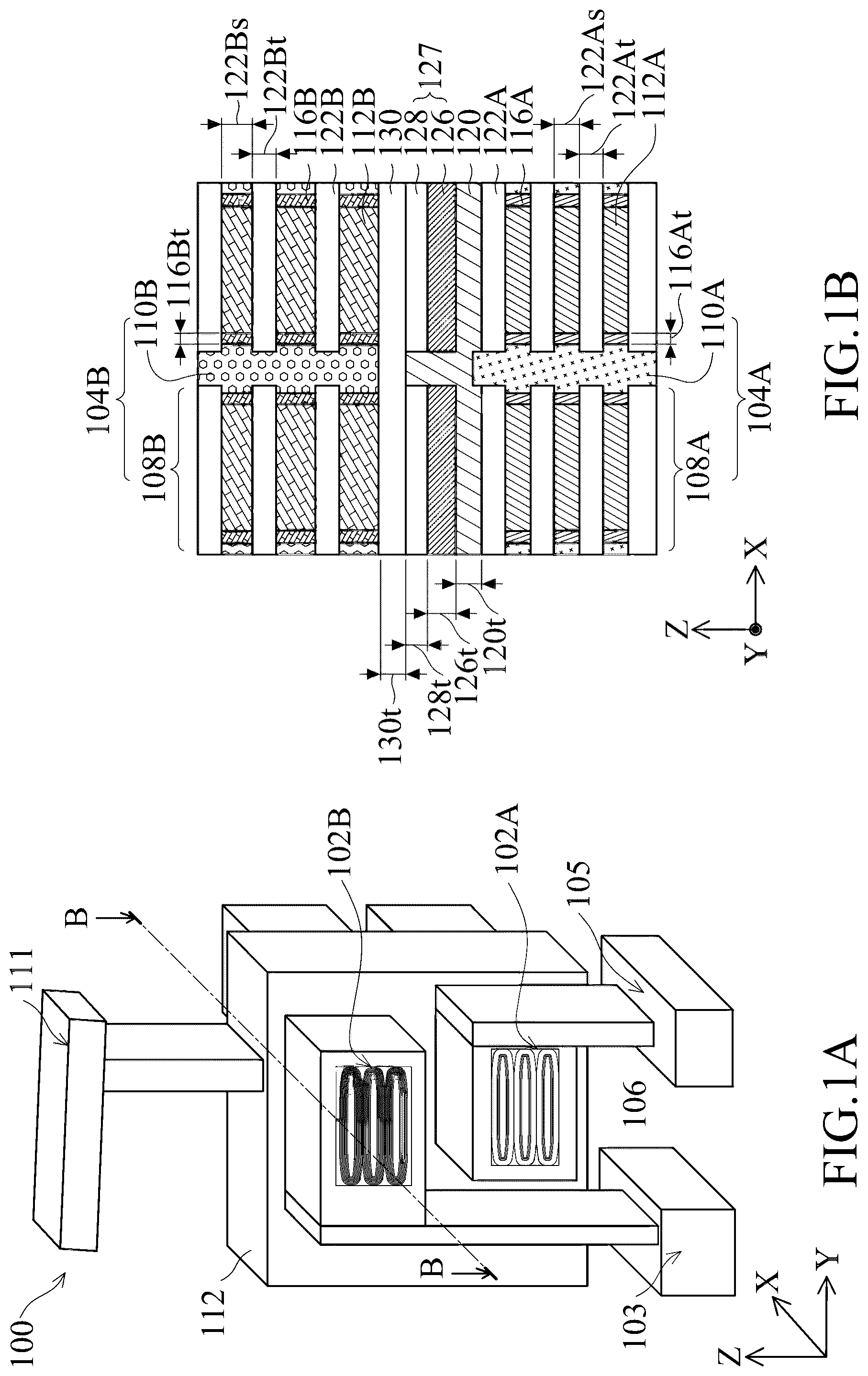 Patent US12317535 — Independent control of stacked semiconductor device — Figure 1