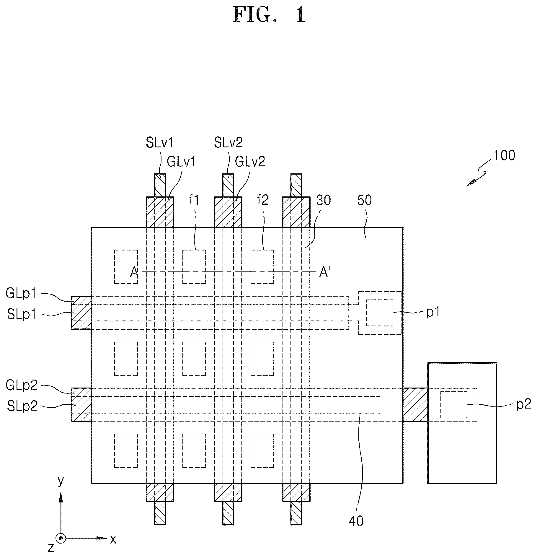 Patent US12317536 — Semiconductor device and power switching system including the same — Figure 1