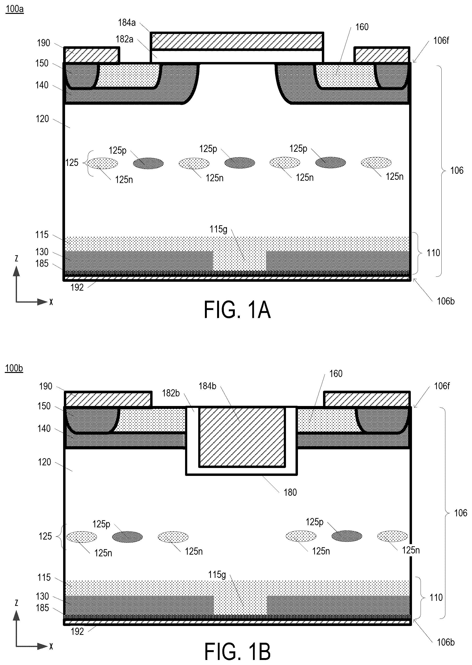 Patent US12317559 — Wide bandgap unipolar/bipolar transistor — Figure 1